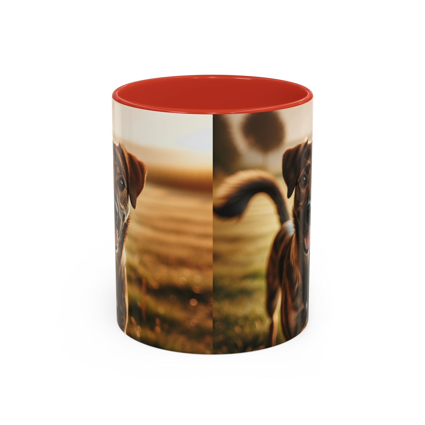 Mug à café Mountain Cur Accent - Cadeau idéal pour les amoureux des chiens