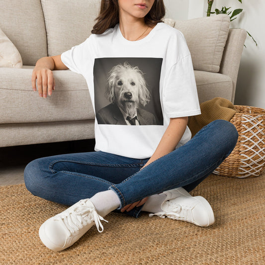 Canine Canvas Collection: Einstein/Sasse Homage Tee Shirt