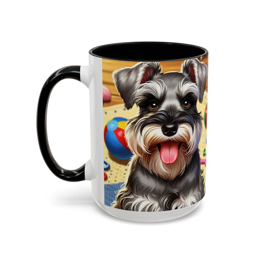 Miniature Schnauzer Accent Coffee Mug - Perfect Gift for Dog Lovers