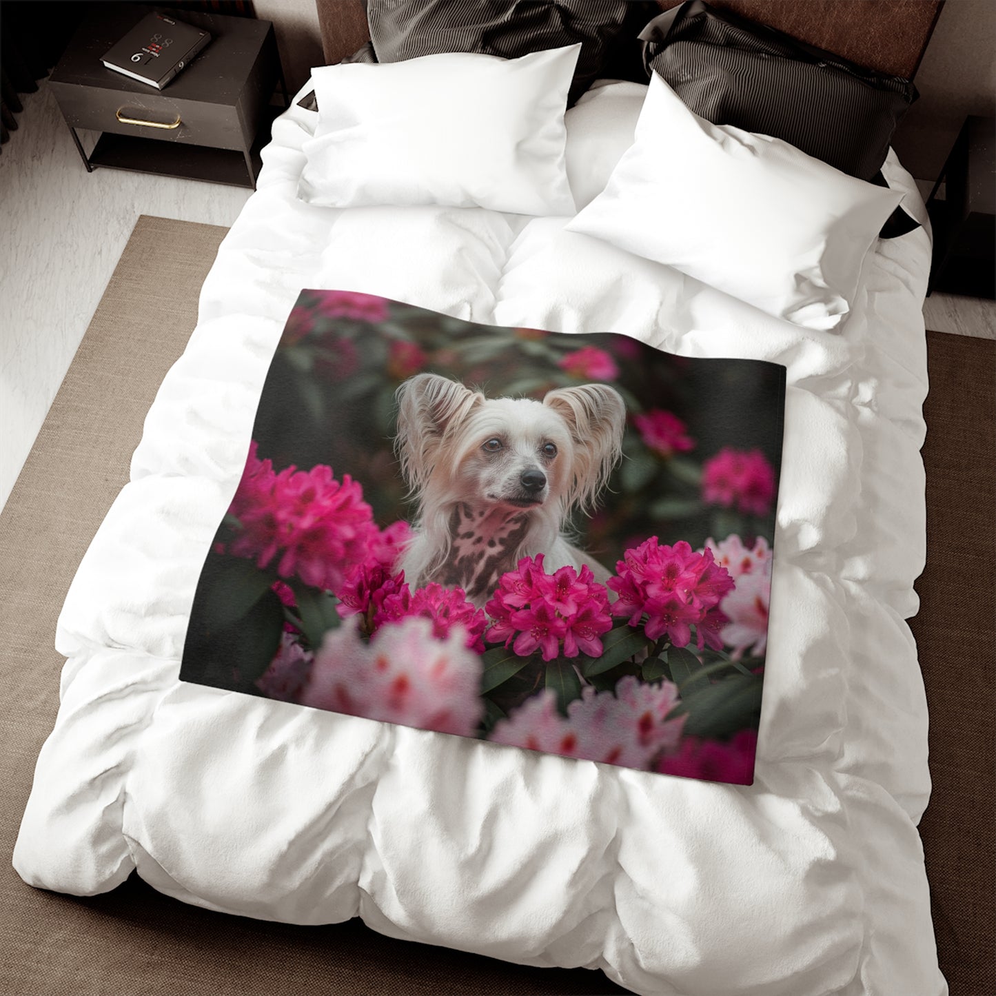 Chinese Crested Sweatshirt Blanket