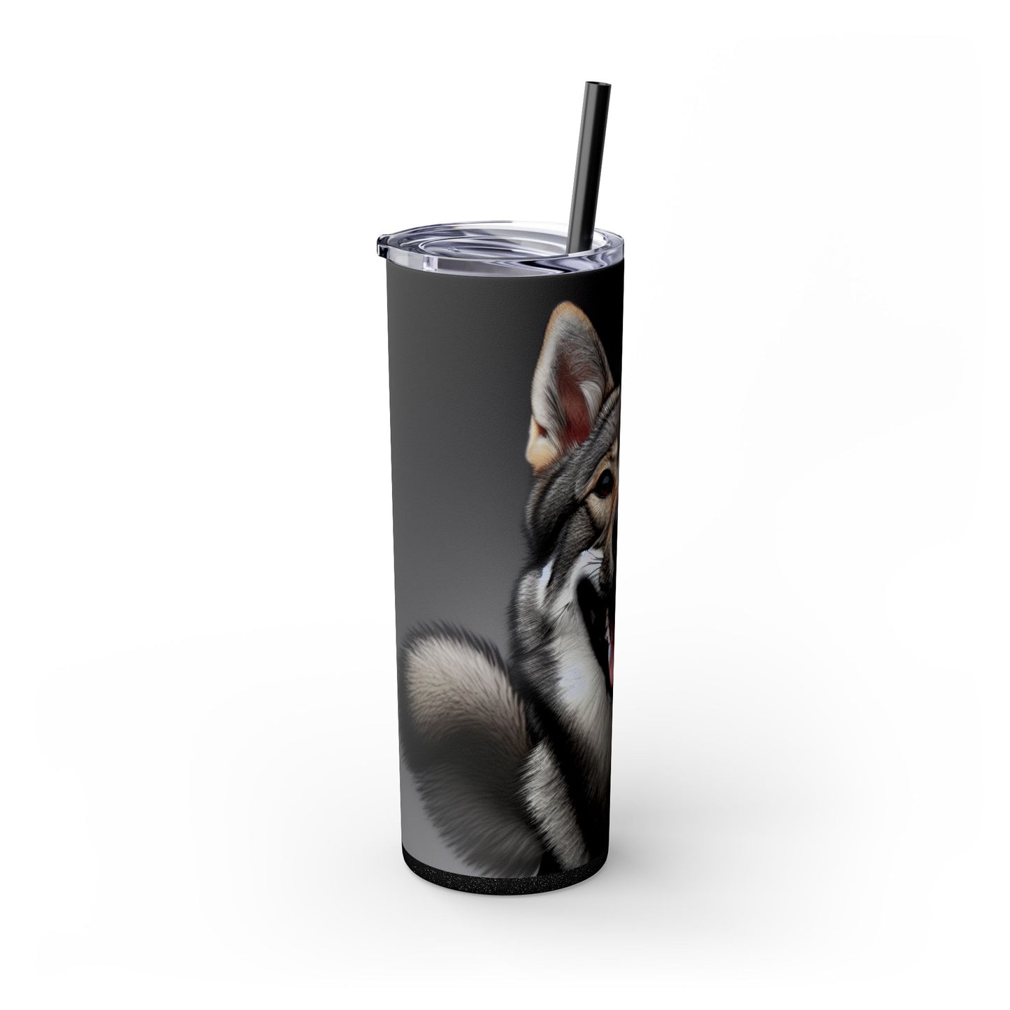 Gobelet isotherme tchécoslovaque Vlcak avec paille, 59 cl