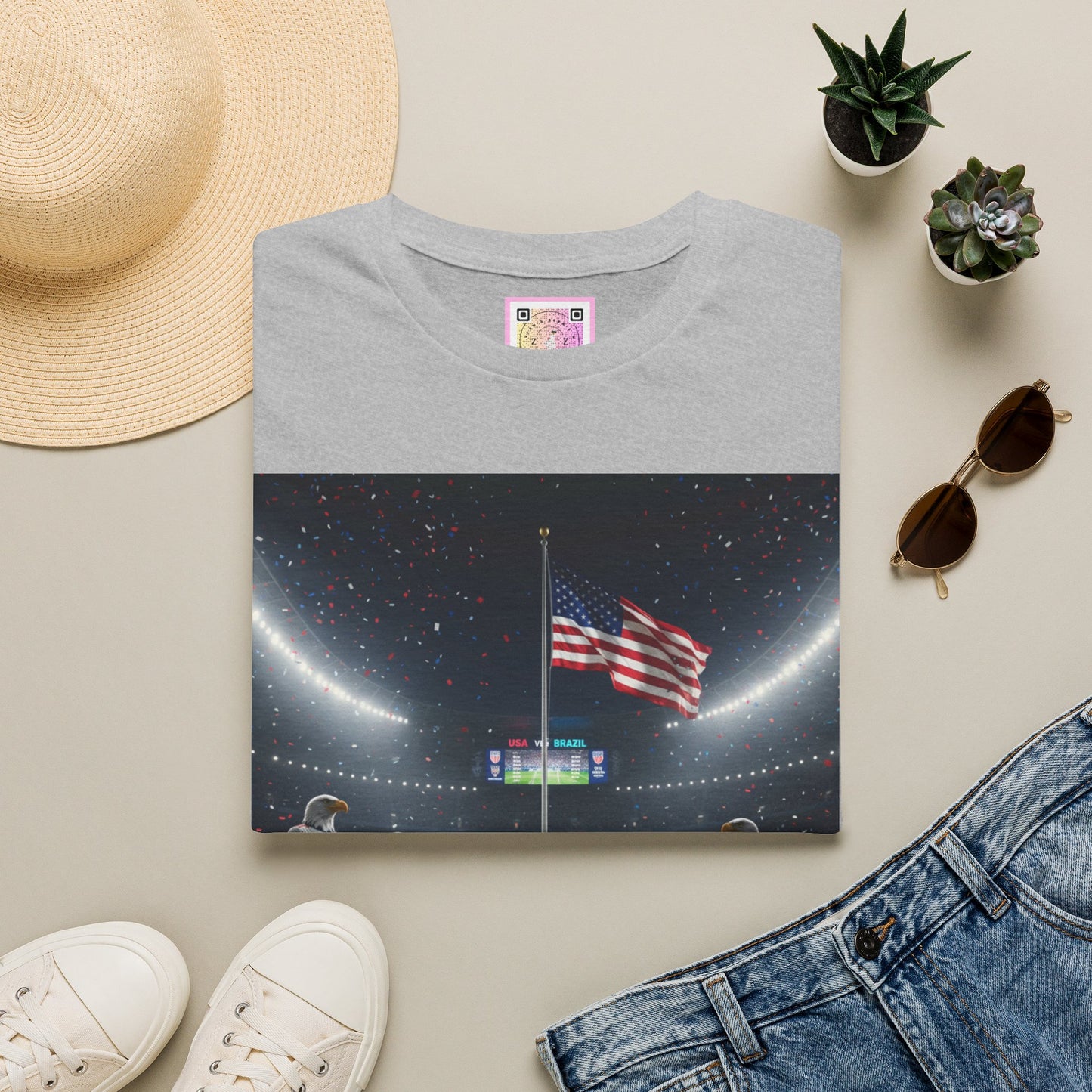 American Flag Championship T‑Shirt