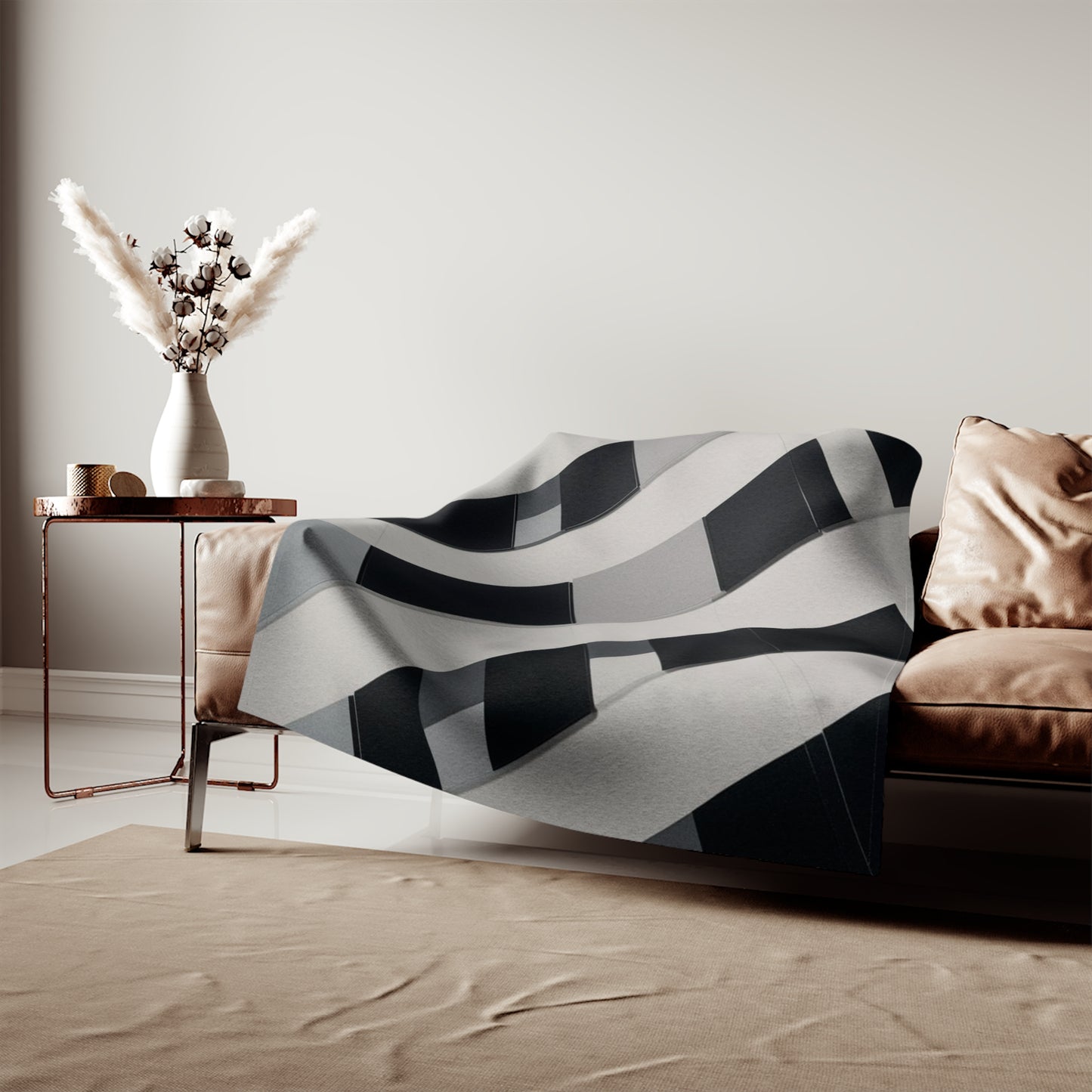 Optical Illusion Sweatshirt Blanket