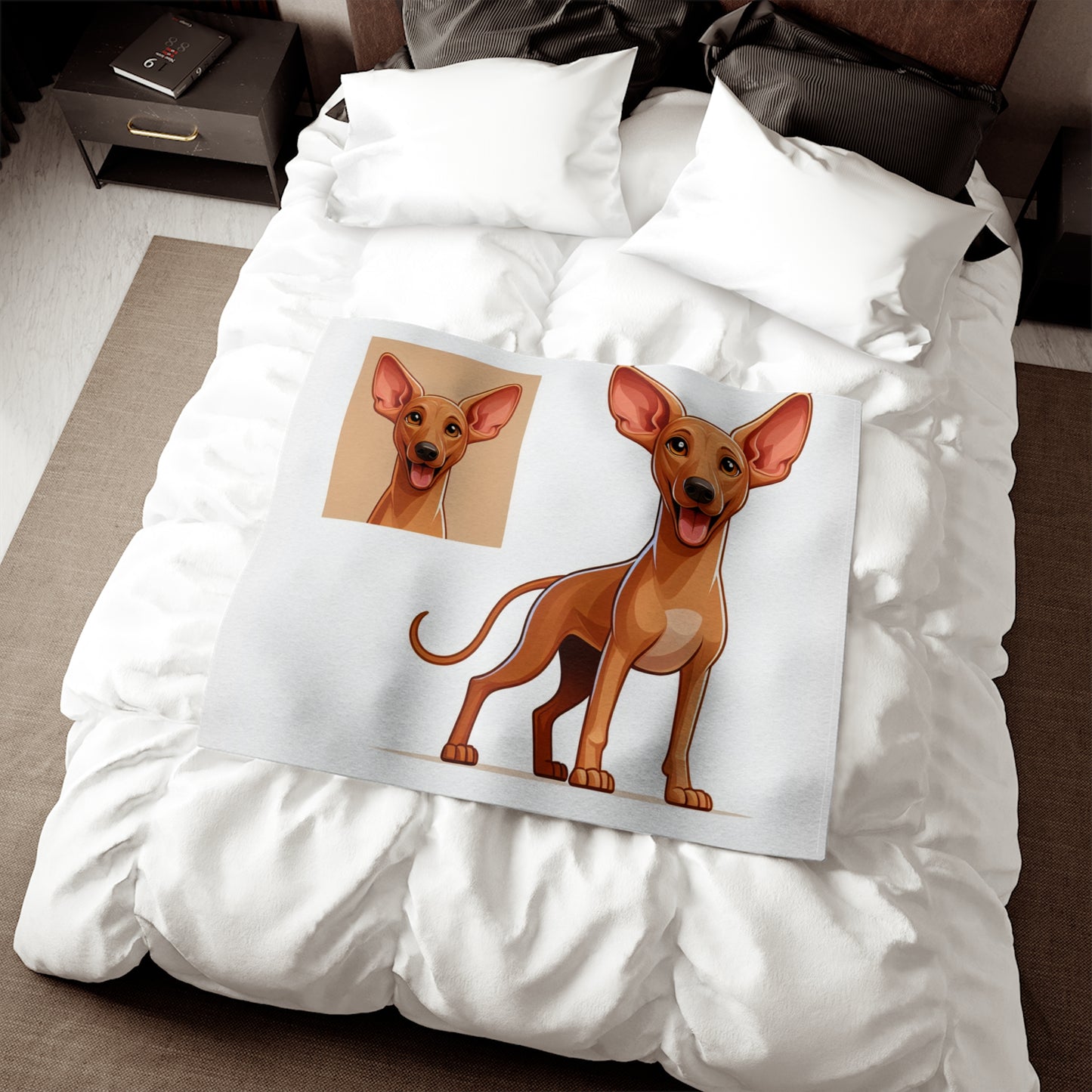 Pharaoh Hound Sweatshirt Blanket