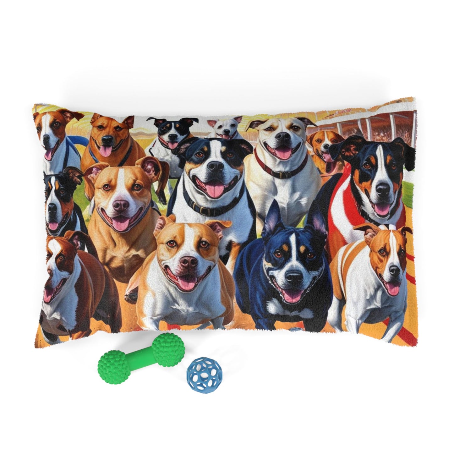 Racing Dogs Pet Bed