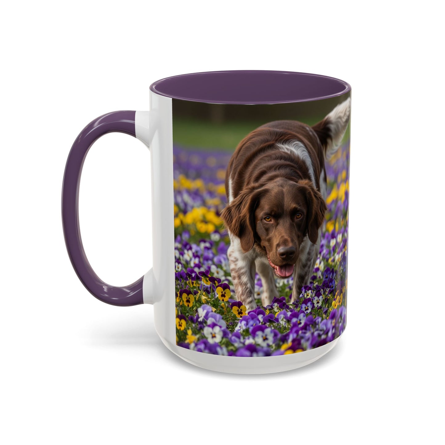 Taza grande con detalles de Munsterlander: el regalo perfecto para los amantes de los perros