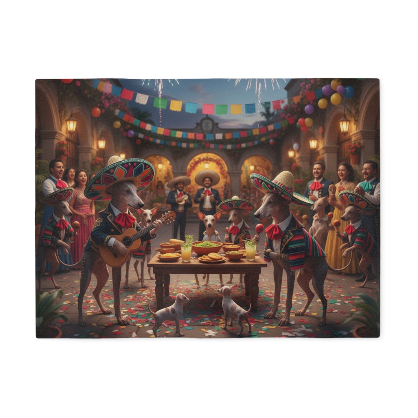 Cinco de Mayo Fiesta Blanket