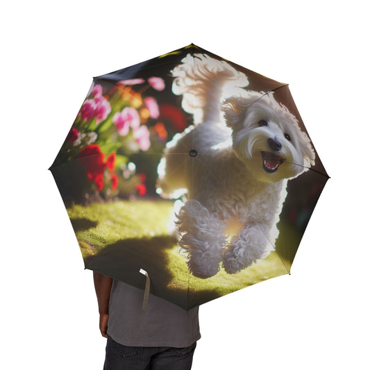 Westiepoo Semi-Automatic Foldable Umbrella