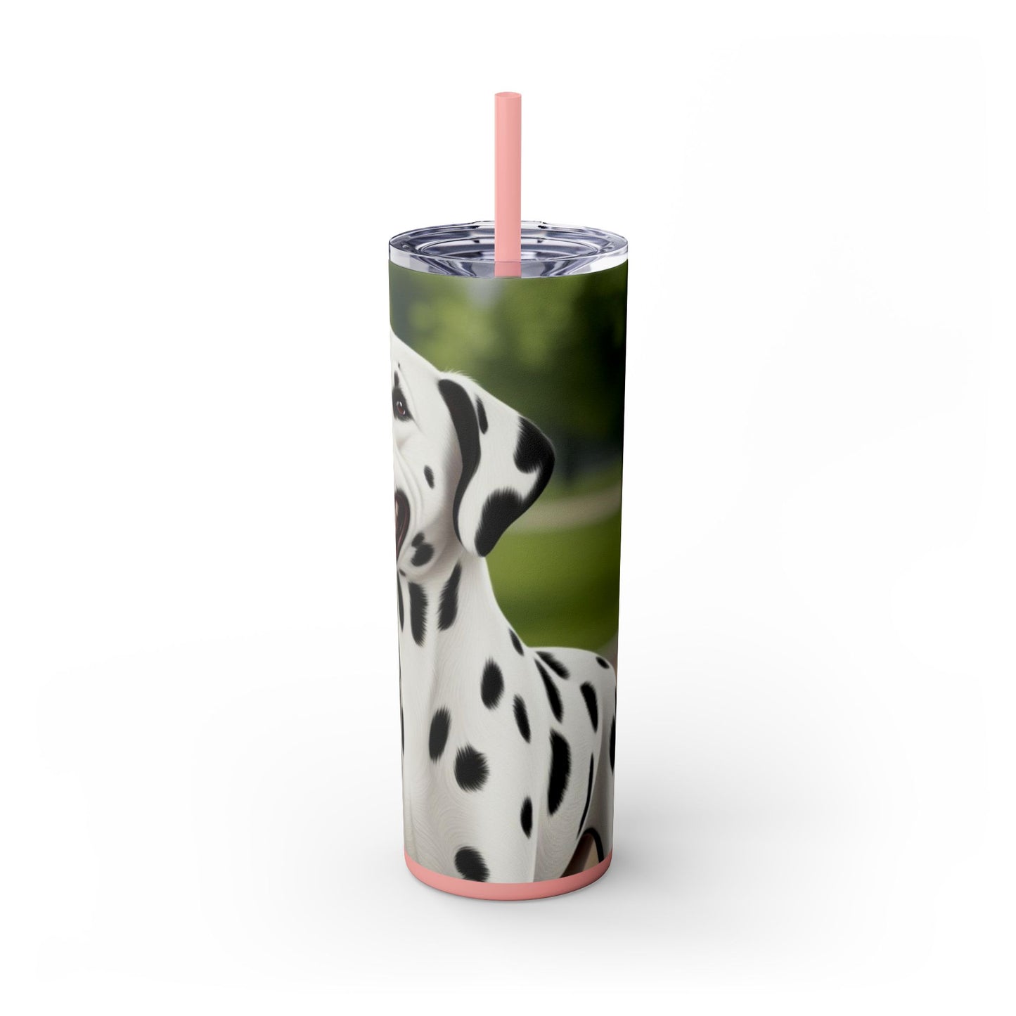 Skinny Tumbler with Straw – 20 oz Stainless Steel Cup