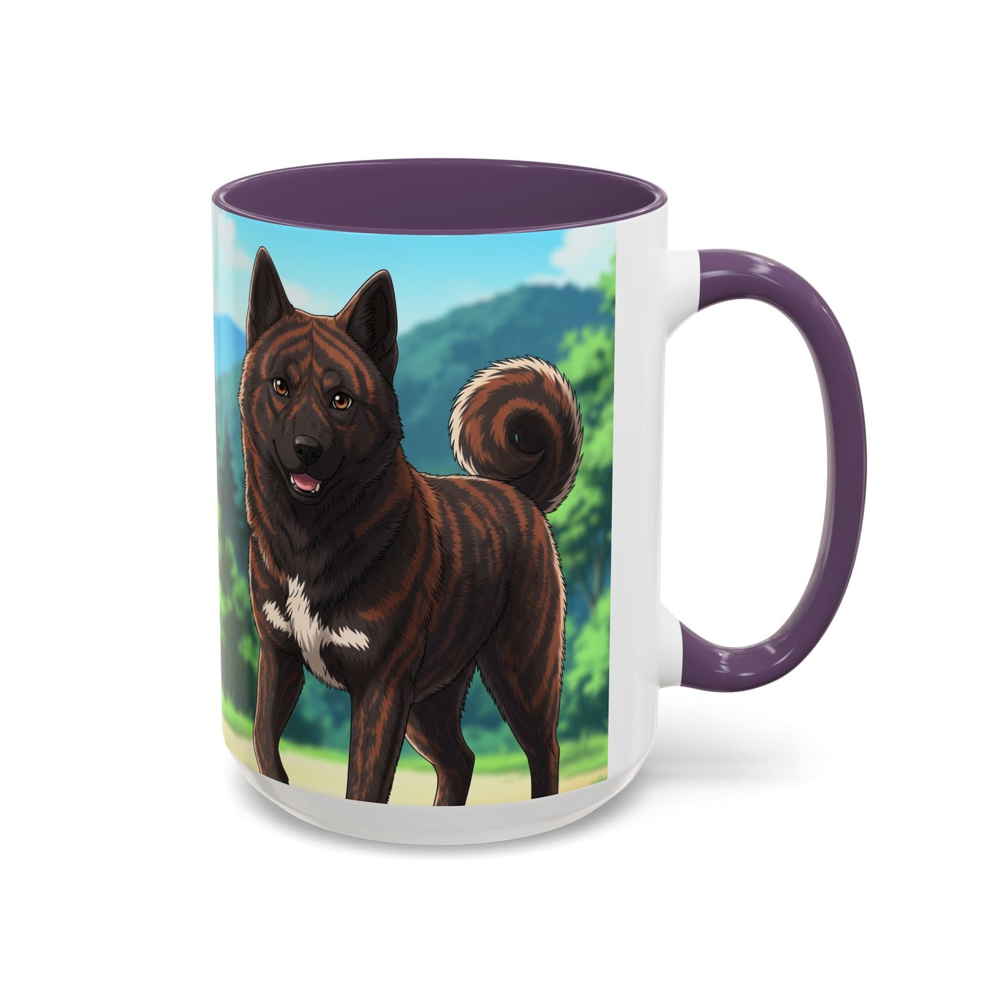 Mug à café Kai Ken Accent - Le cadeau idéal pour les amoureux des chiens