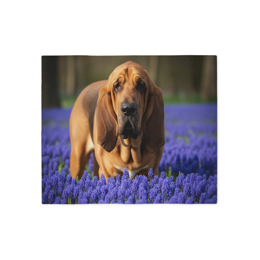 Bloodhound Sweatshirt Blanket