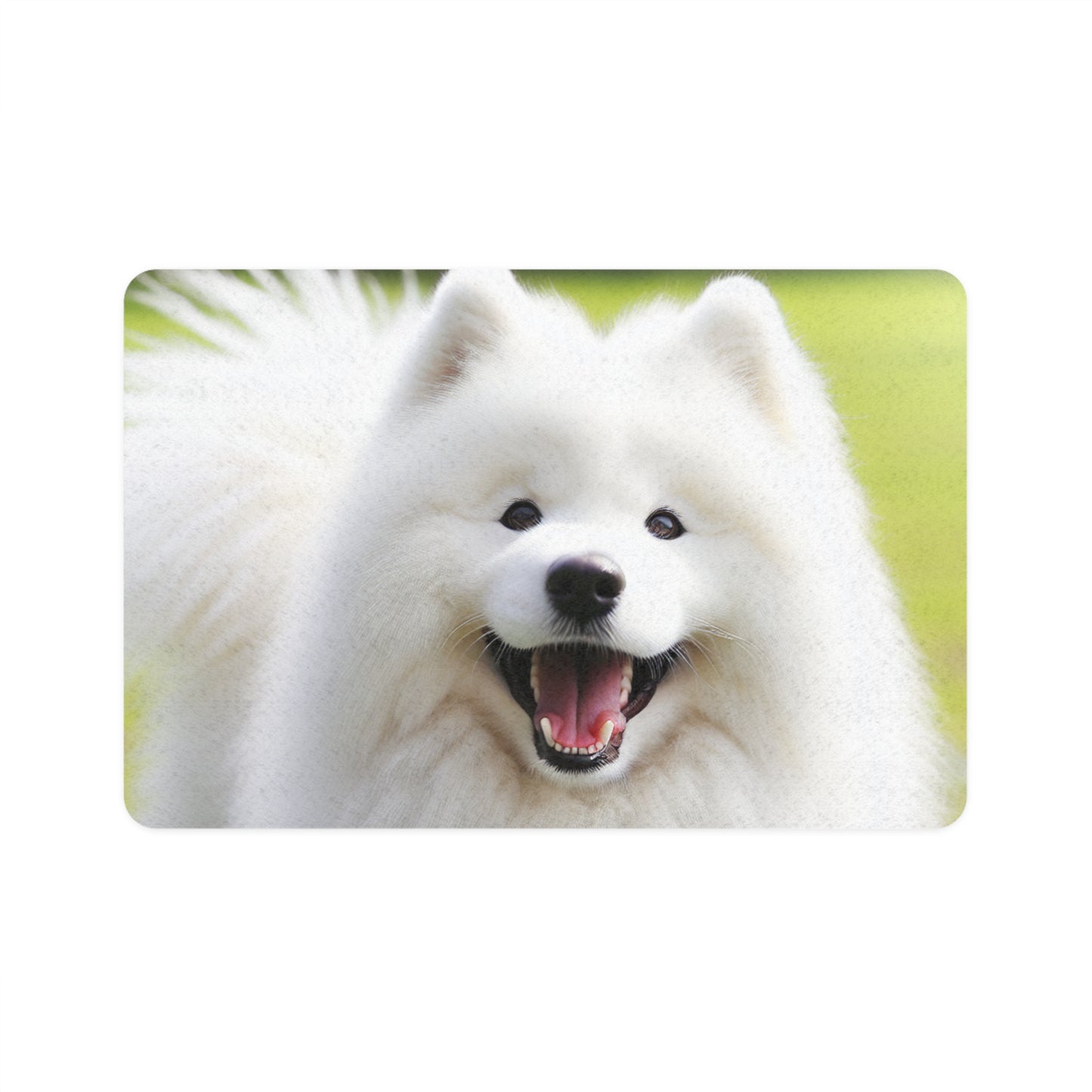 Pet Food Mat (12x18) - Samoyed