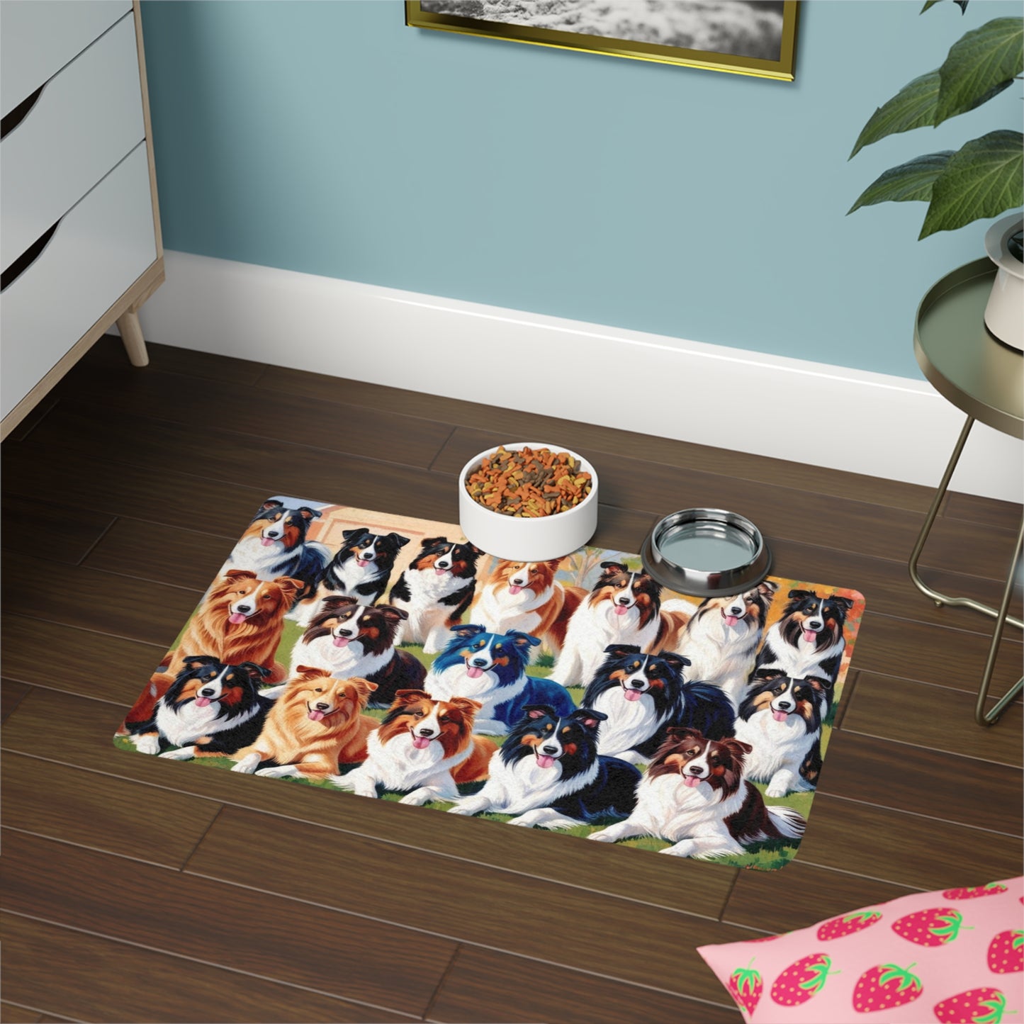 Pet Food Mat (12x18) - Collies