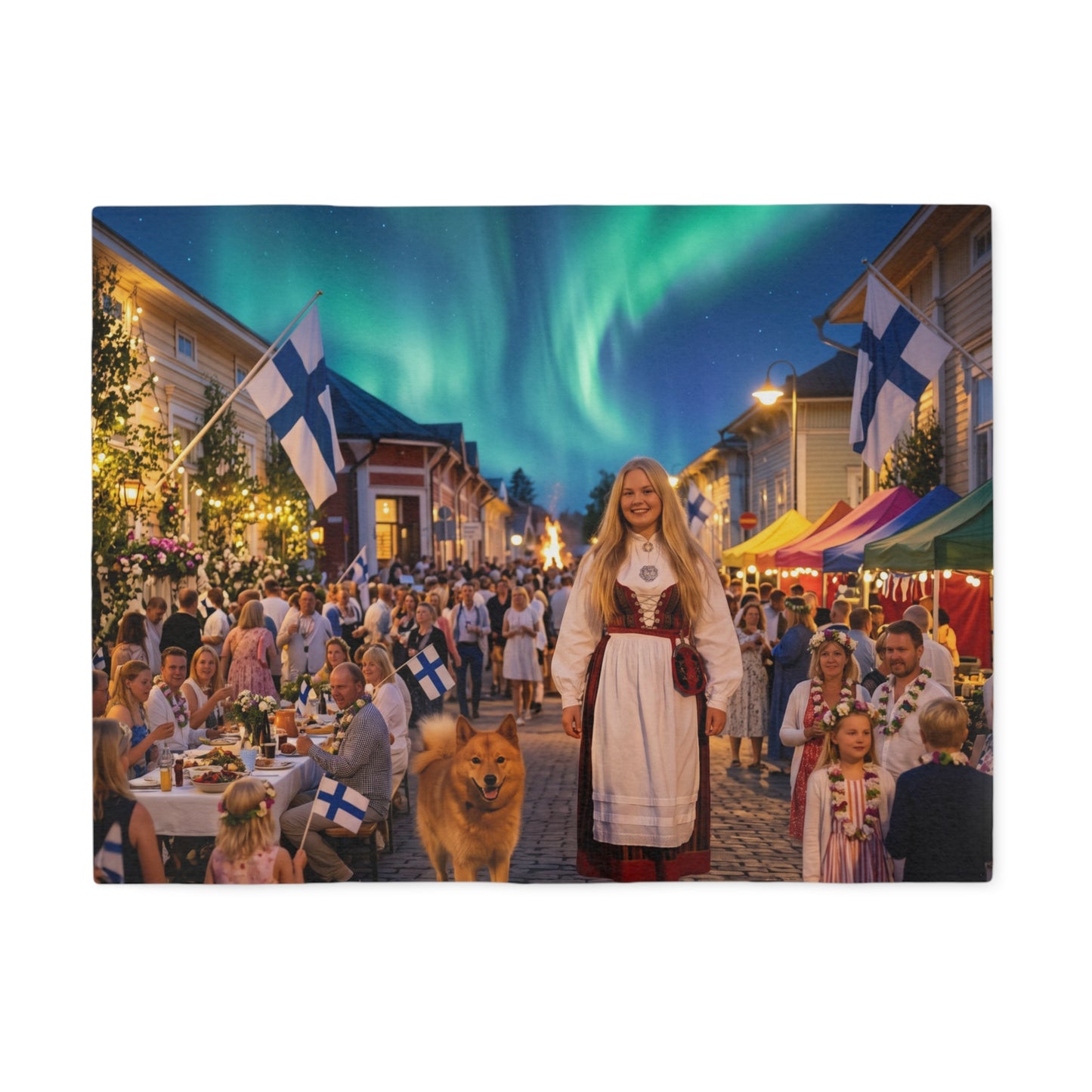 Finnish Spitz Blanket