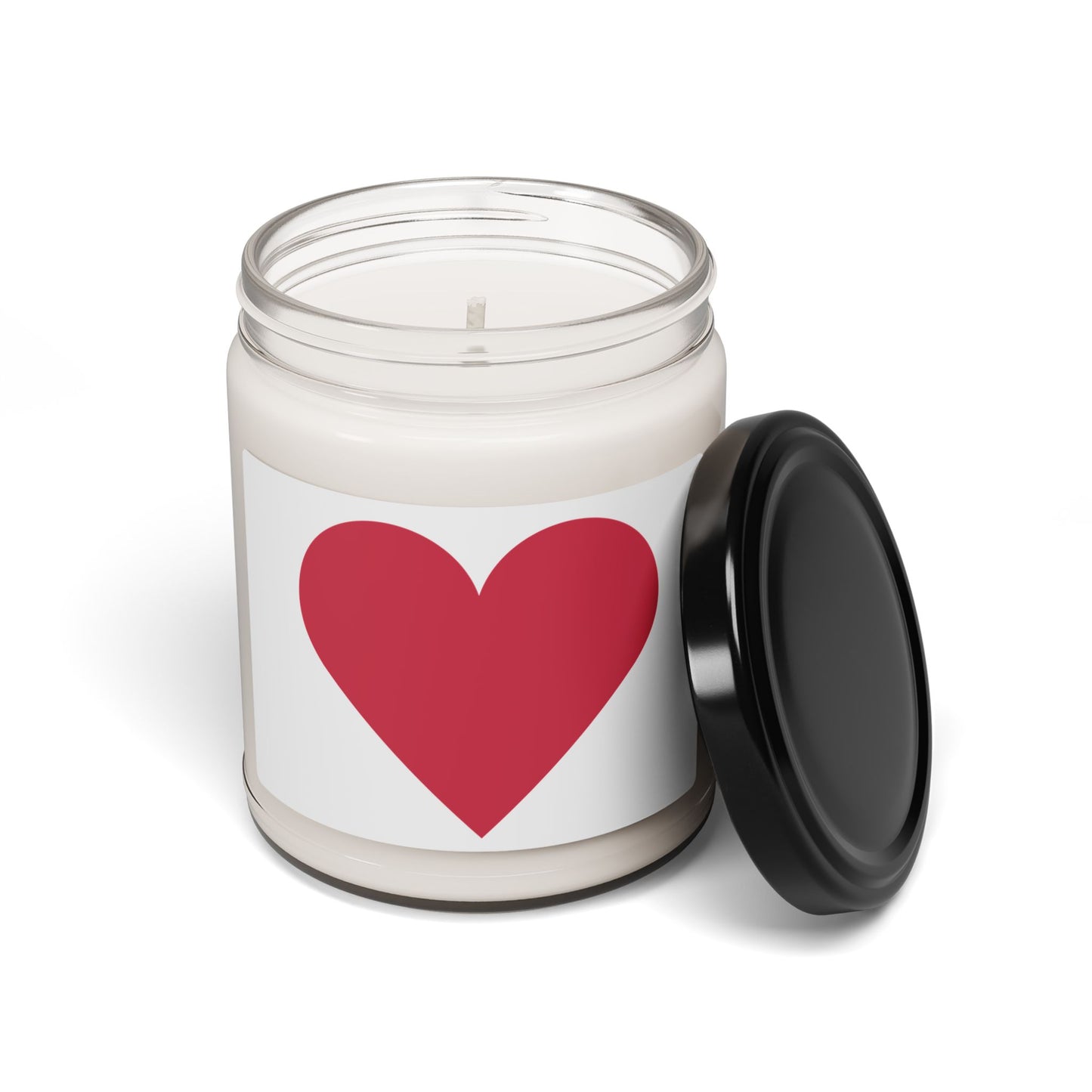 Red Heart- Scented Soy Candle, 9oz