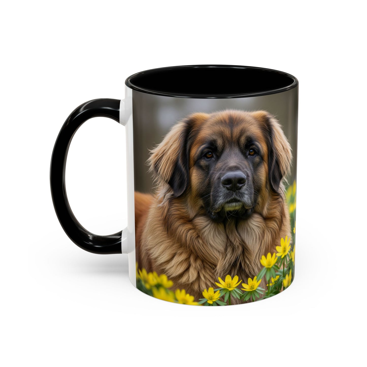 Taza con detalles de Leonberger: el regalo perfecto para los amantes de los perros