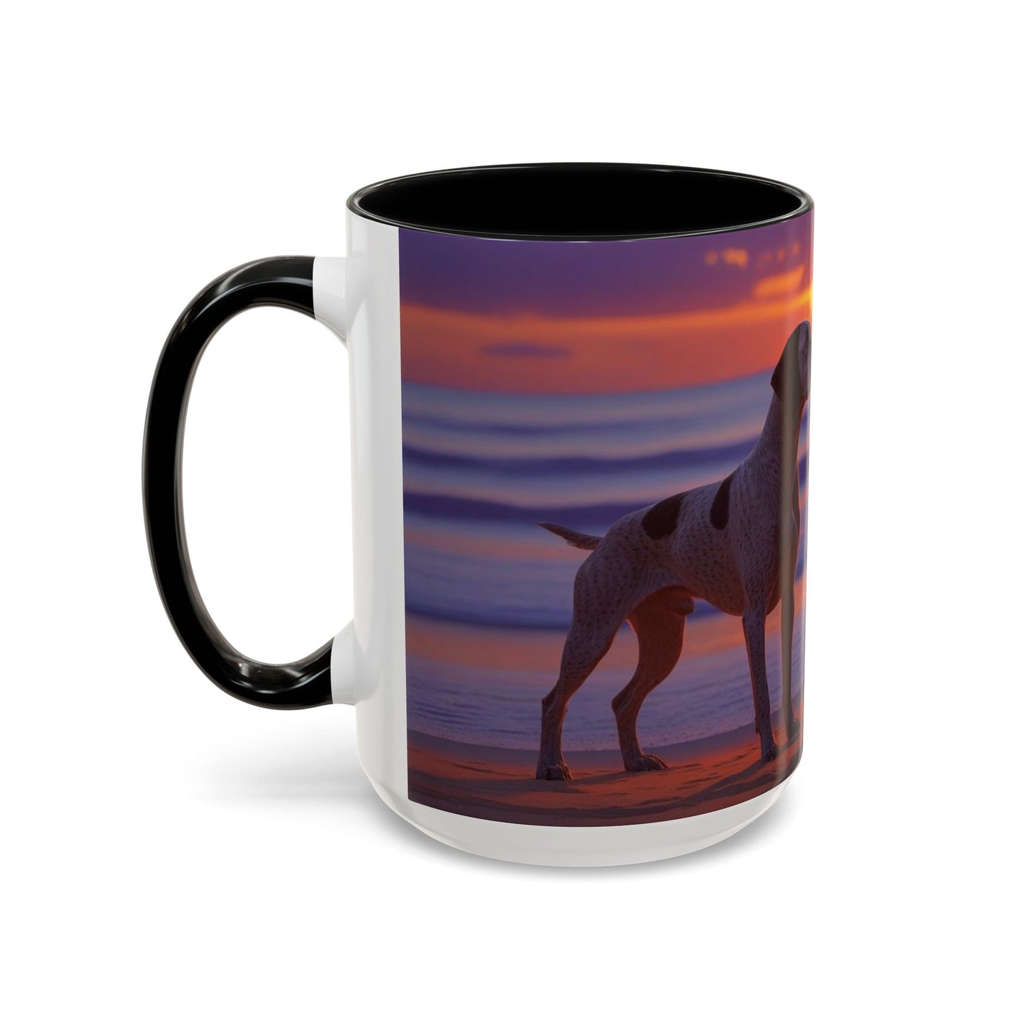 German Shorthaired Pointer Love Accent Coffee Mug - Perfect Gift for Dog Lovers