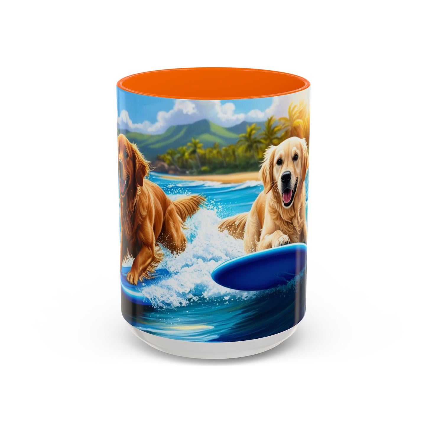 Taza de café con detalles de Surf Dogs: el regalo perfecto para los amantes de los perros