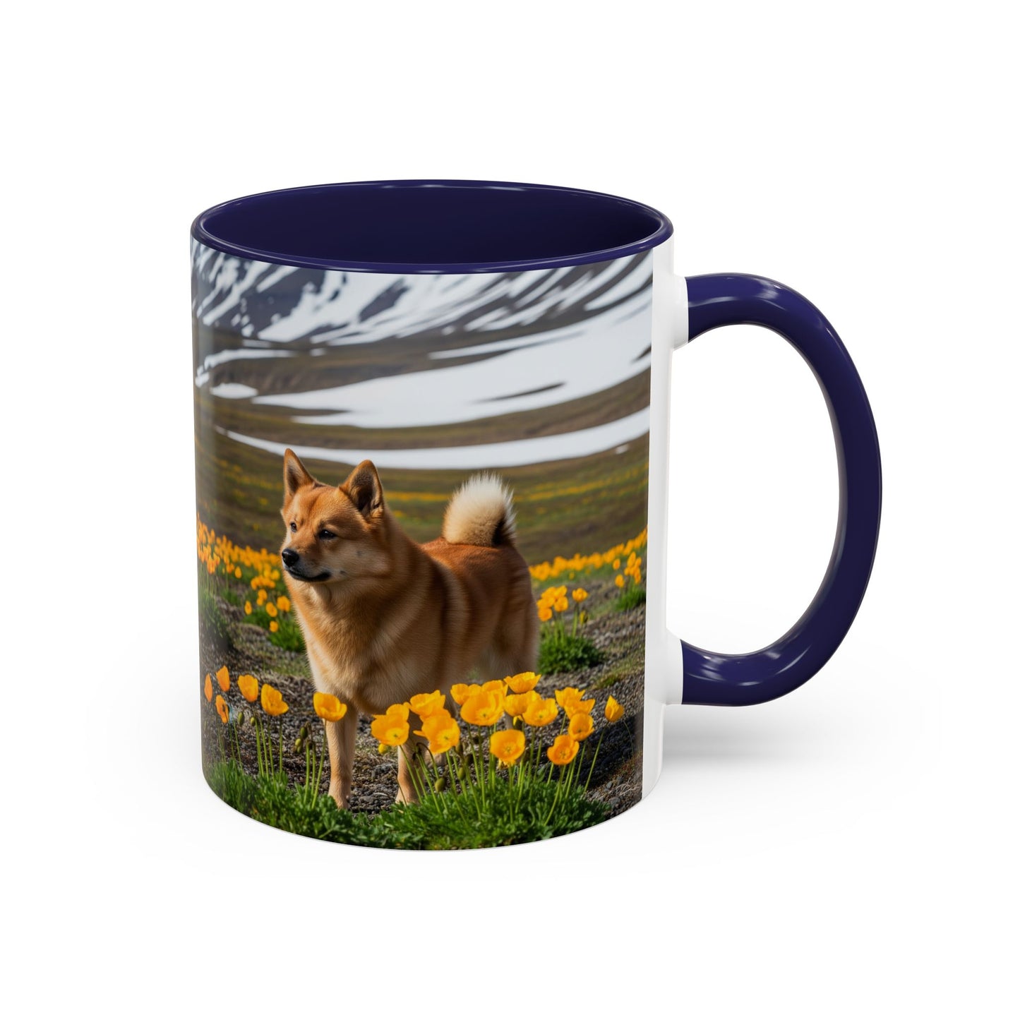 Mug à café avec motif Buhund norvégien - Cadeau idéal pour les amoureux des chiens