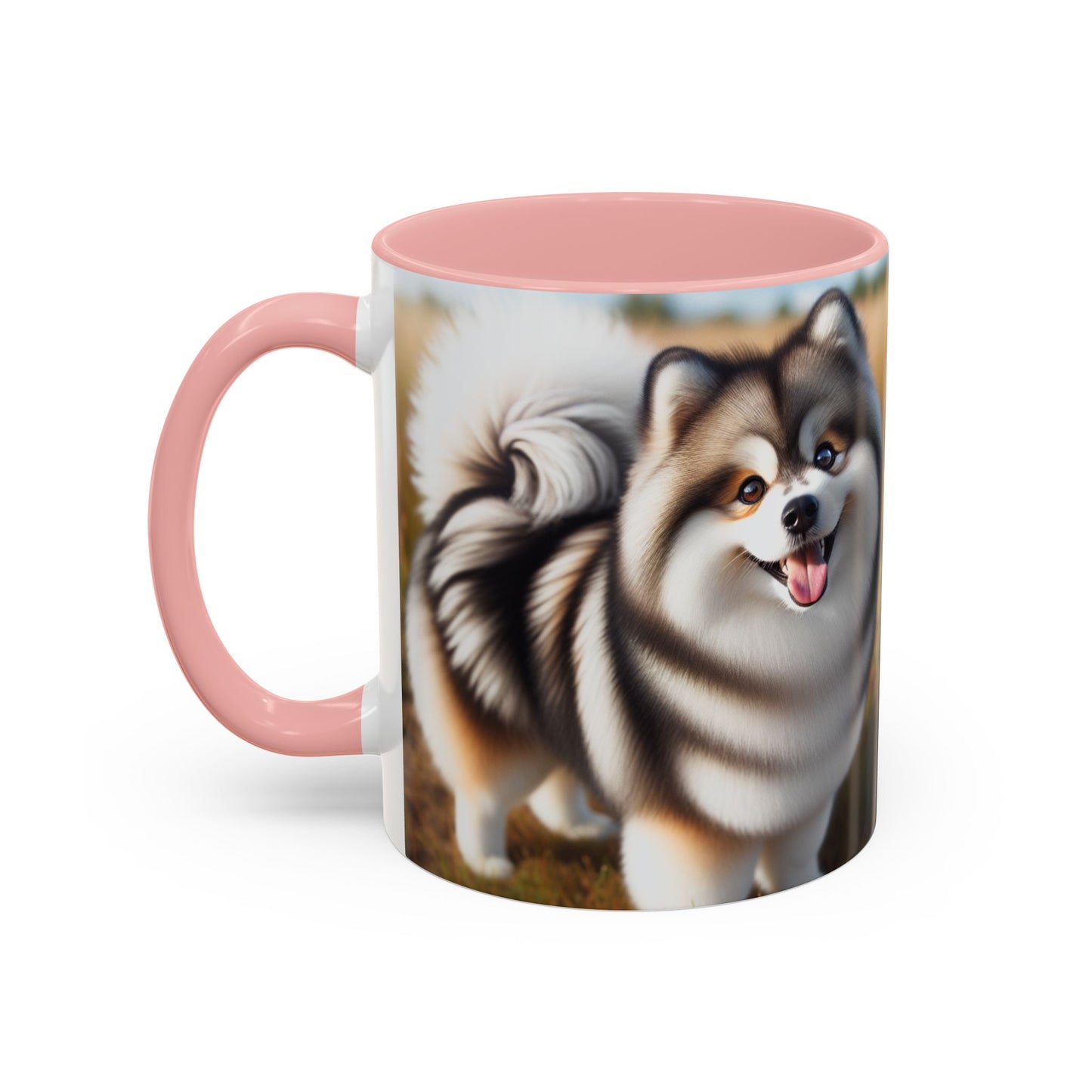 Taza de café con detalles de Pomsky: el regalo perfecto para los amantes de los perros