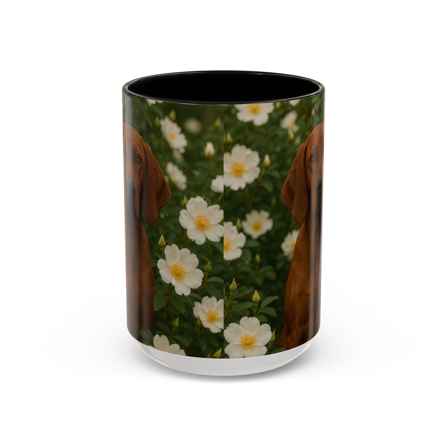 Taza de café con diseño de Redbone Coonhound: el regalo perfecto para los amantes de los perros.