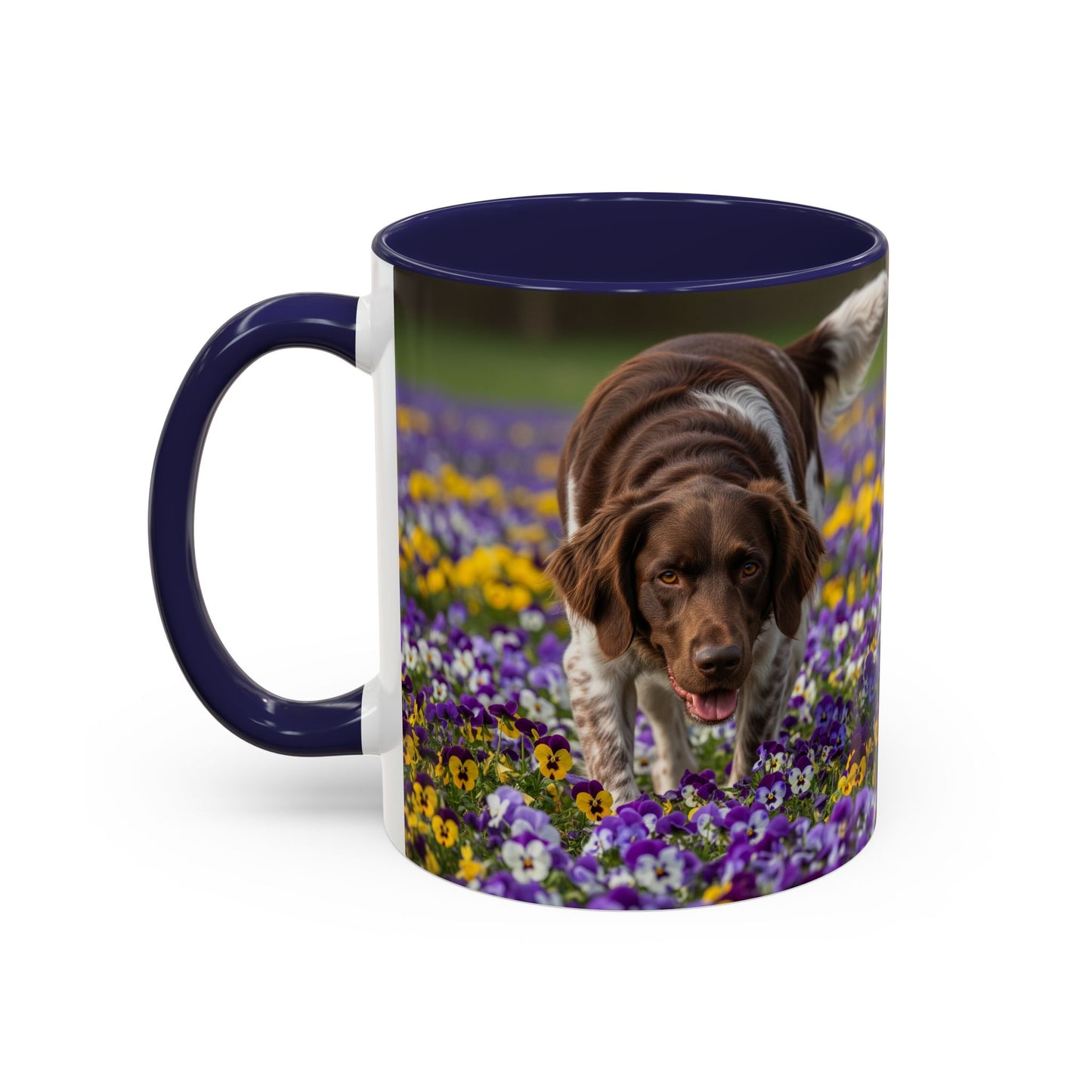 Taza grande con detalles de Munsterlander: el regalo perfecto para los amantes de los perros