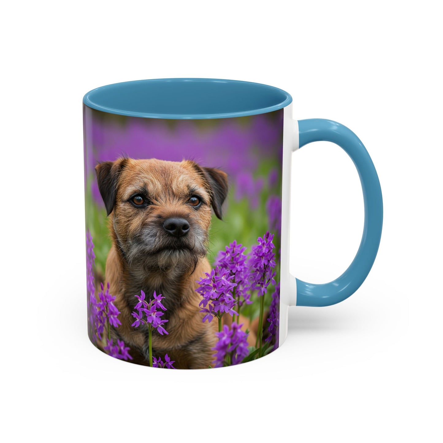 Border Terrier Accent Coffee Mug - Perfect Gift for Dog Lovers