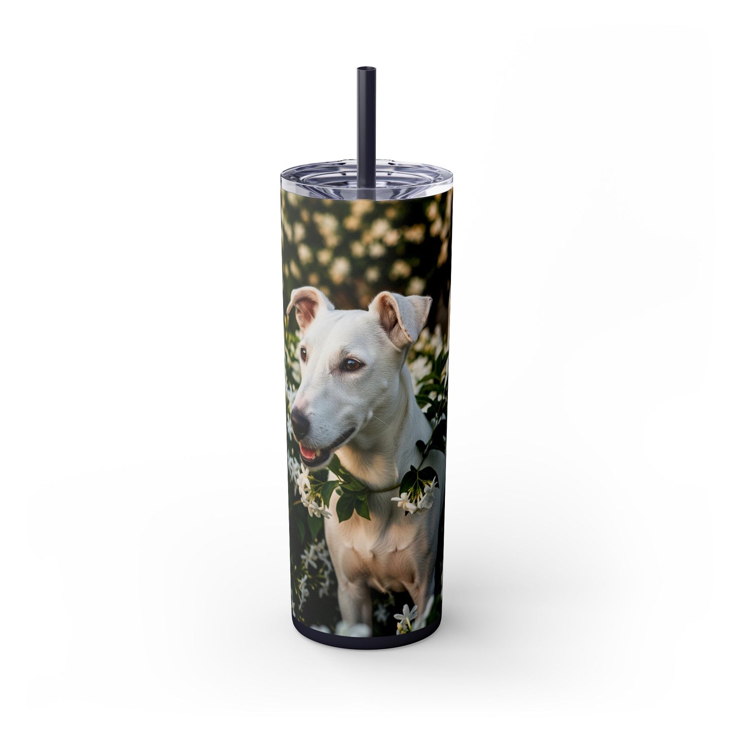 Gull Terrier Tumbler with Straw, 20oz