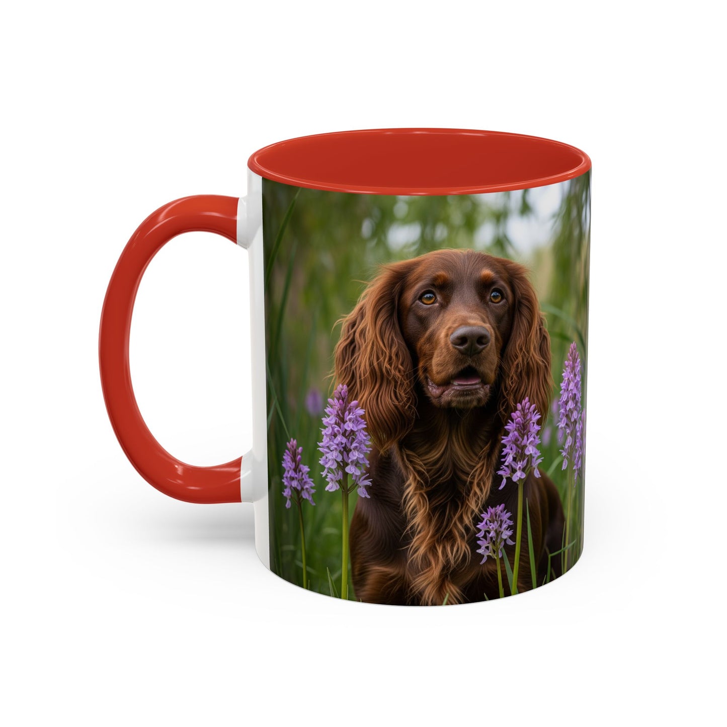 Mug à café à motif épagneul Pont-Audemer - Cadeau idéal pour les amoureux des chiens