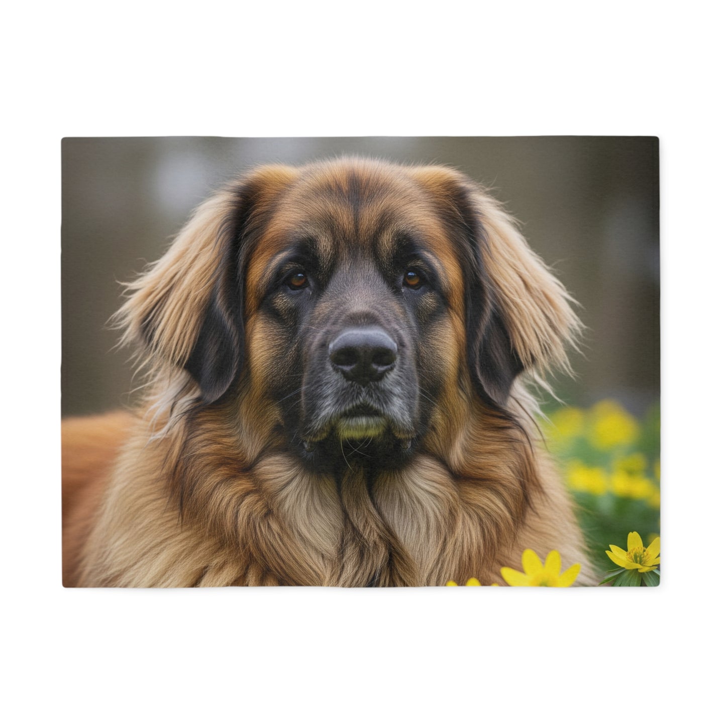 Couverture en sweat-shirt Leonberger