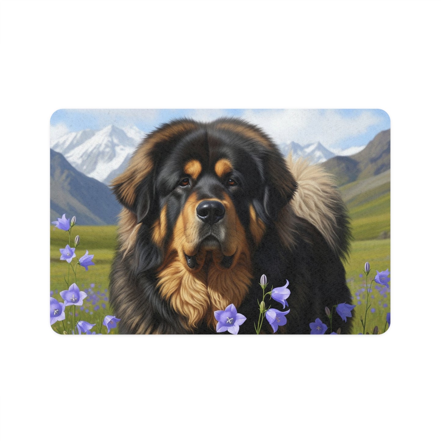 Pet Food Mat (12x18) - Tibetan Mastiff