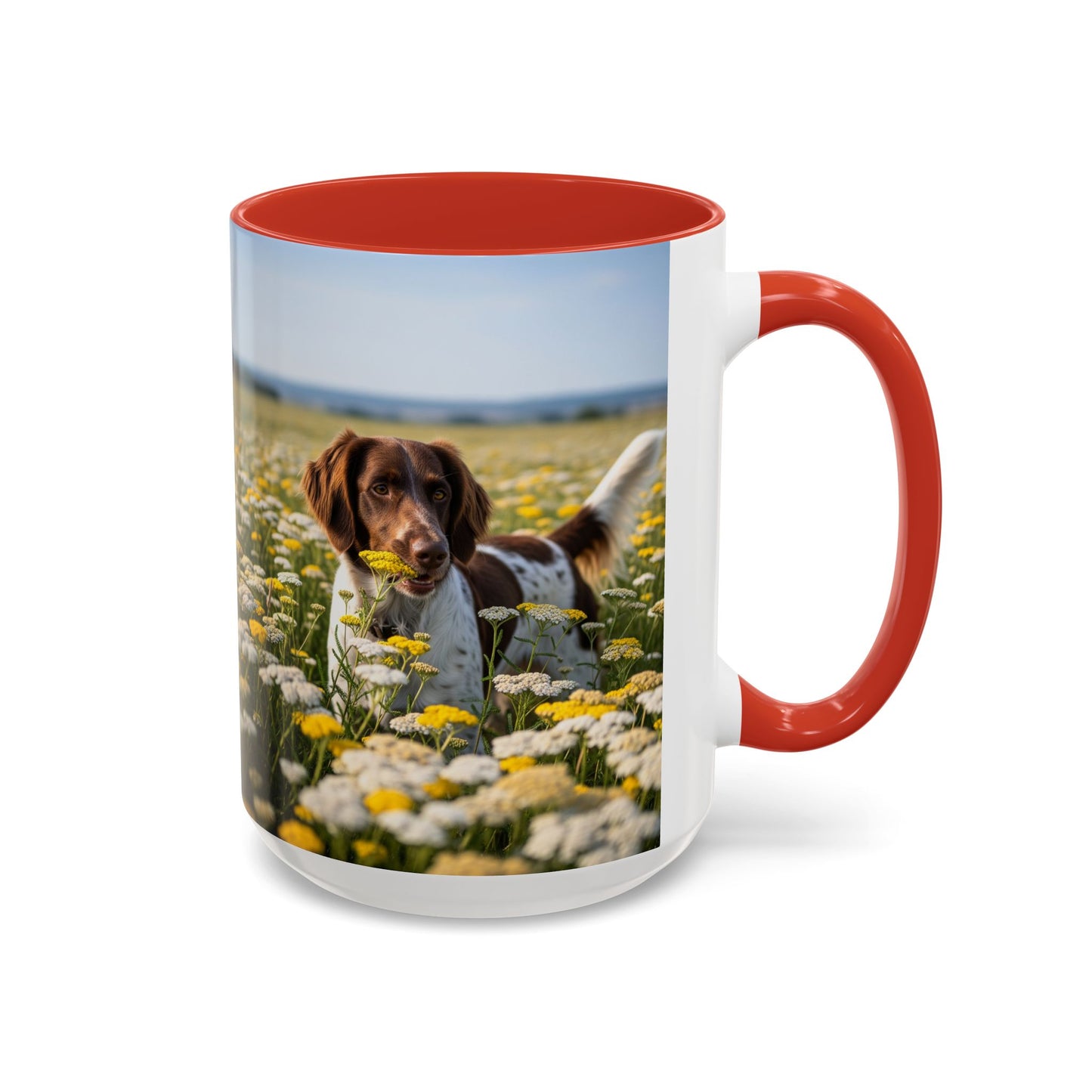 Drentsche Patrijshond Accent Coffee Mug - Perfect Gift for Dog Lovers