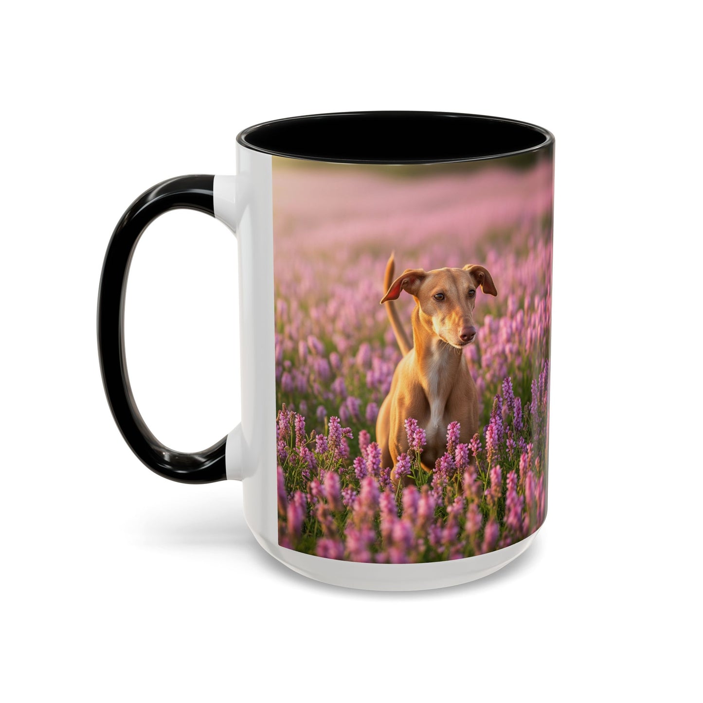 Cirneco dell’Etna Accent Coffee Mug - Perfect Gift for Dog Lovers