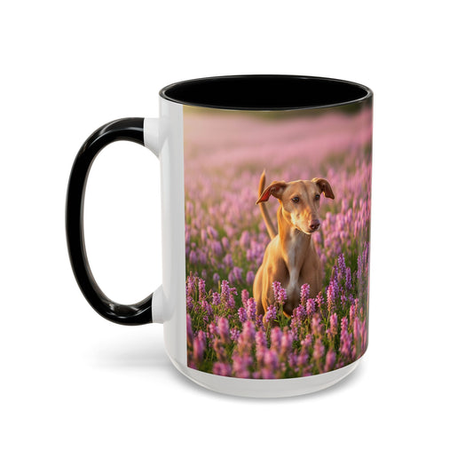 Cirneco dell’Etna Accent Coffee Mug - Perfect Gift for Dog Lovers
