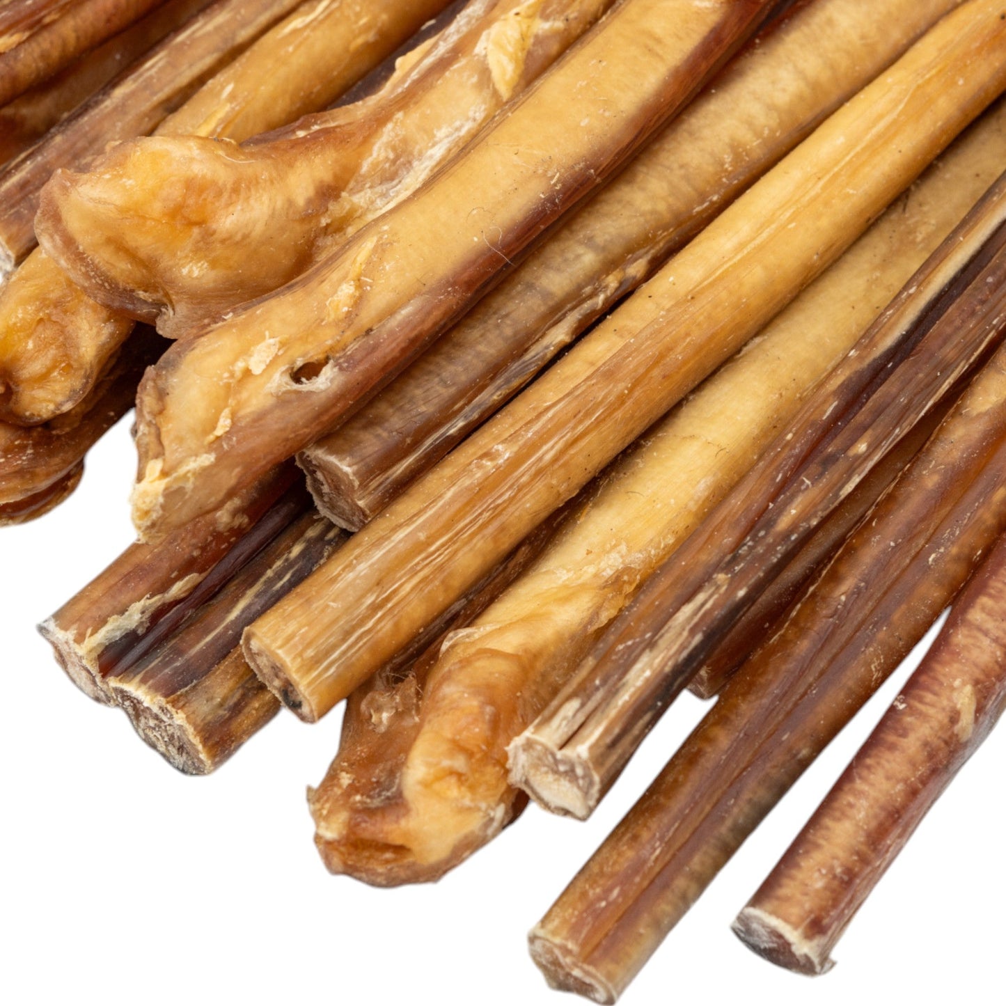 Friandises pour chiens à base de bœuf 100% naturel, bâtonnets à mâcher à ingrédient unique – Format jumbo de 30 cm (25/boîte)