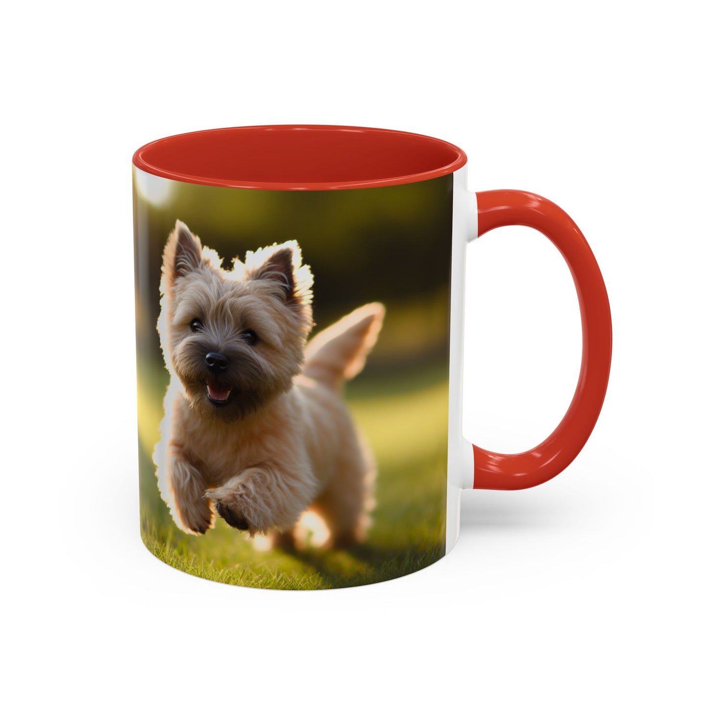 Cairn Terrier Accent Coffee Mug - Perfect Gift for Dog Lovers