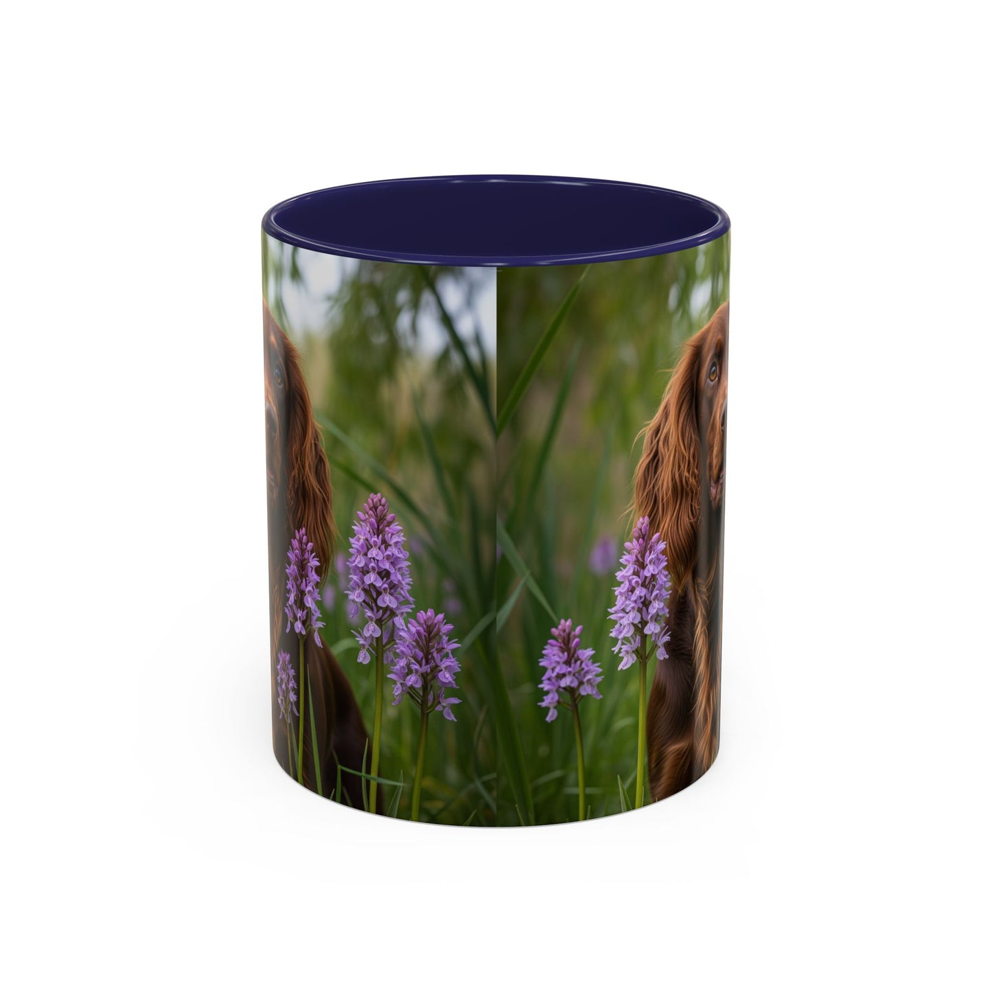 Mug à café à motif épagneul Pont-Audemer - Cadeau idéal pour les amoureux des chiens