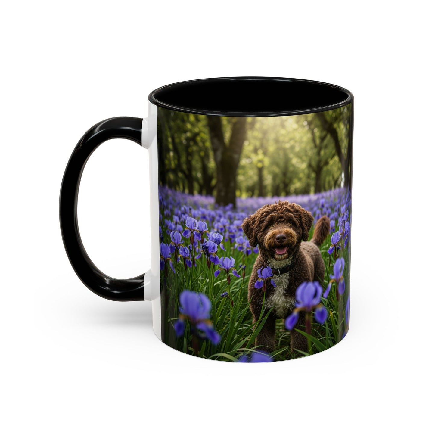 Mug à café avec motif de chien d'eau portugais - Cadeau idéal pour les amoureux des chiens