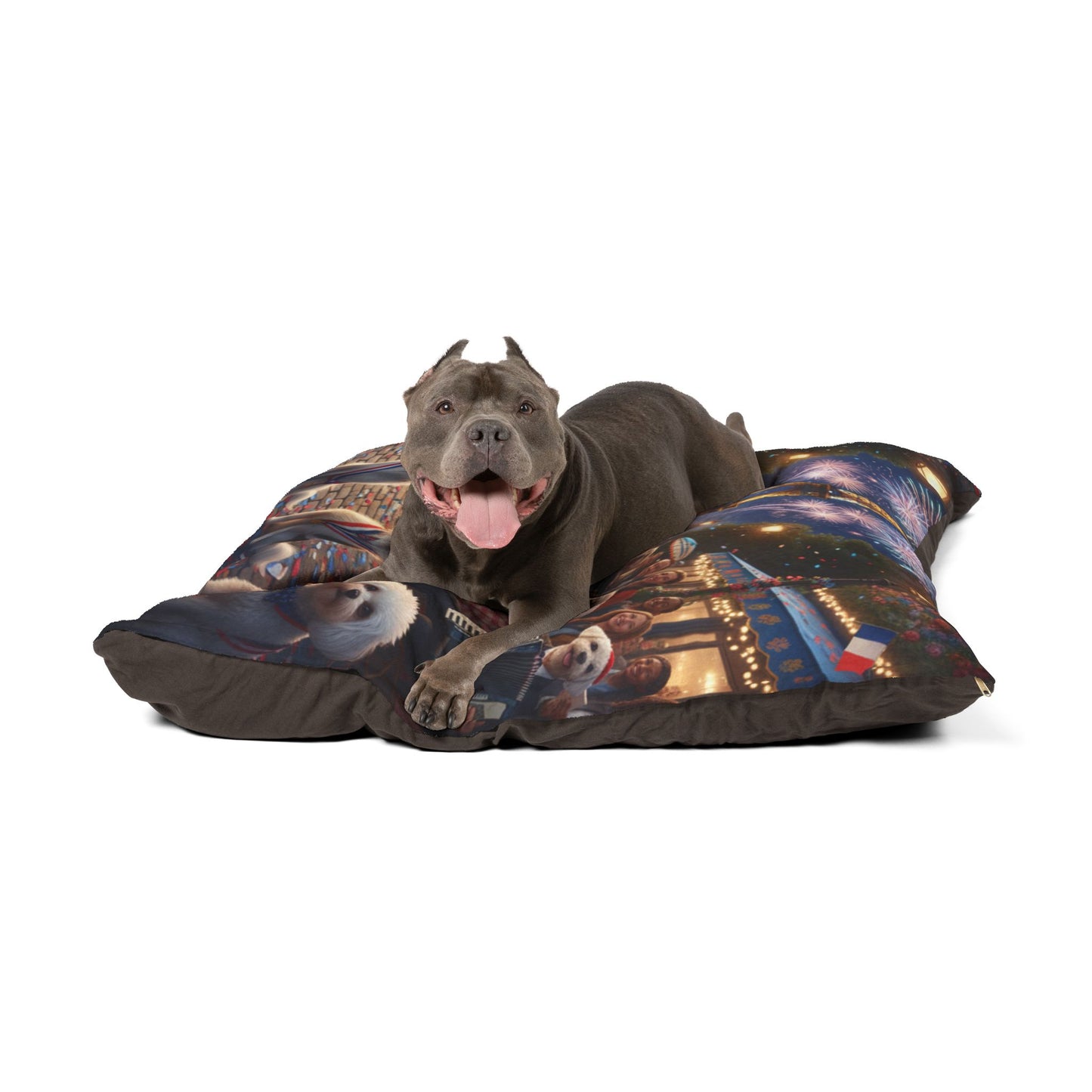 Poodle and Papillon Pet Bed