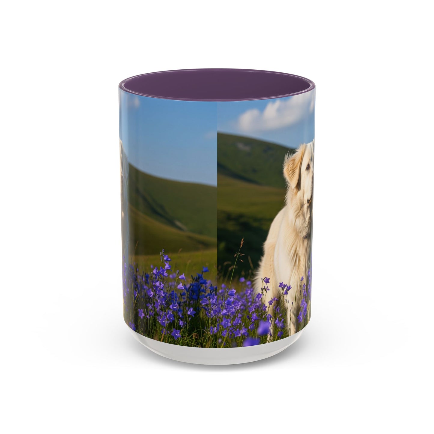 Mug à café avec motif Berger des Carpates roumain - Cadeau idéal pour les amoureux des chiens