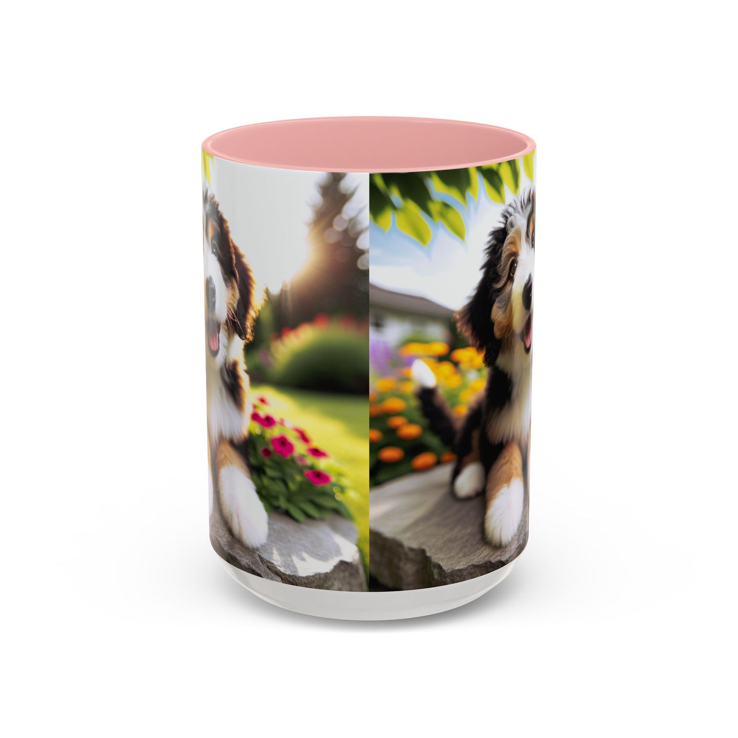 Bernedoodle Accent Coffee Mug - Perfect Gift for Dog Lovers