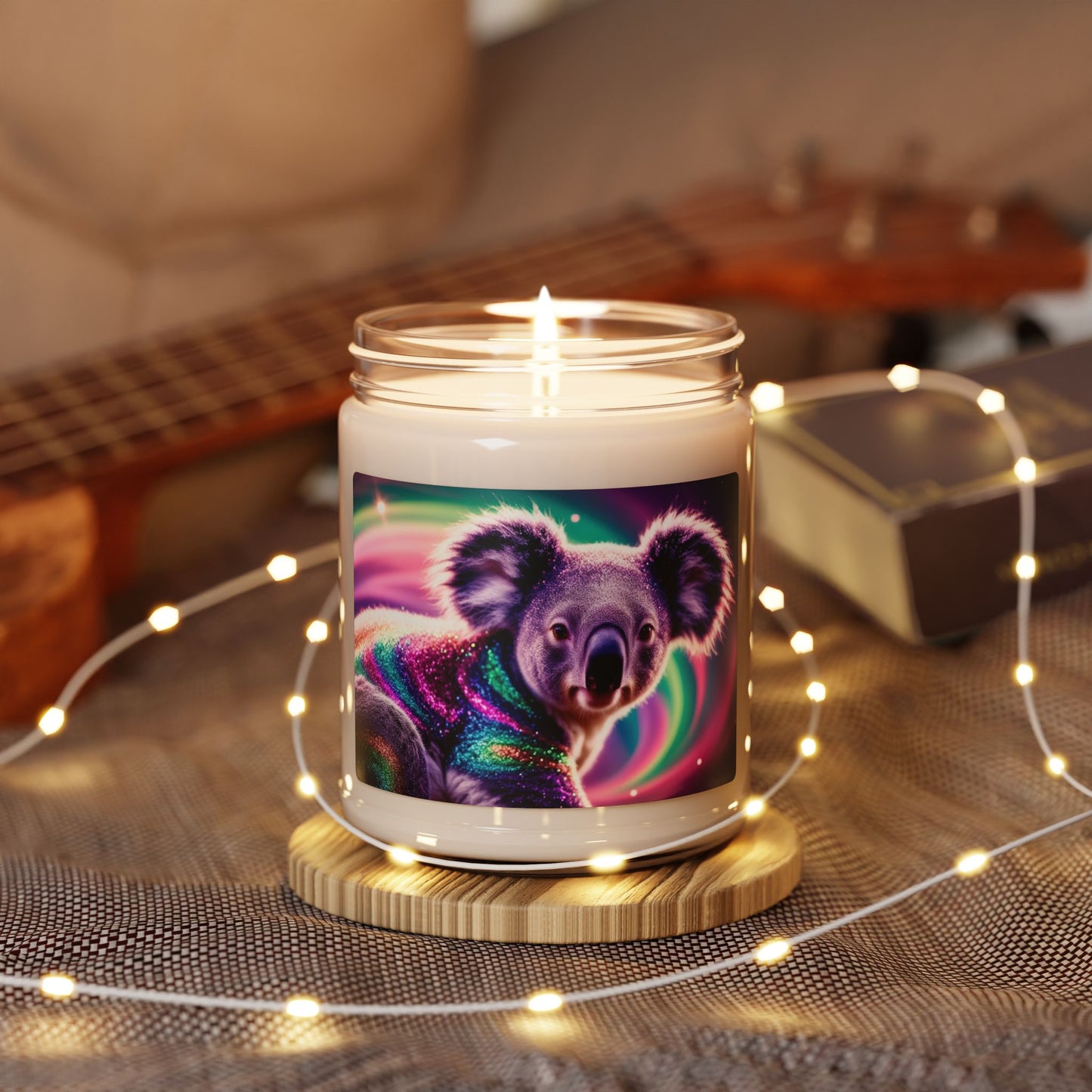 Psychedelic Koala- Scented Soy Candle, 9oz