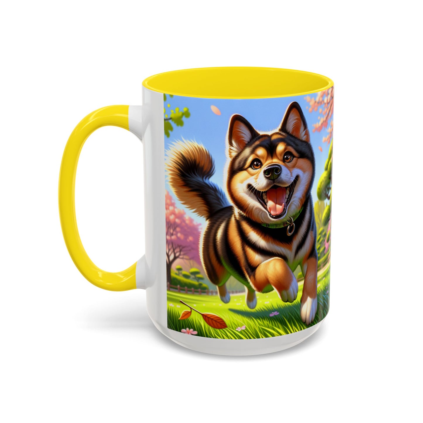 Taza de café con detalles de Shikoku: el regalo perfecto para los amantes de los perros