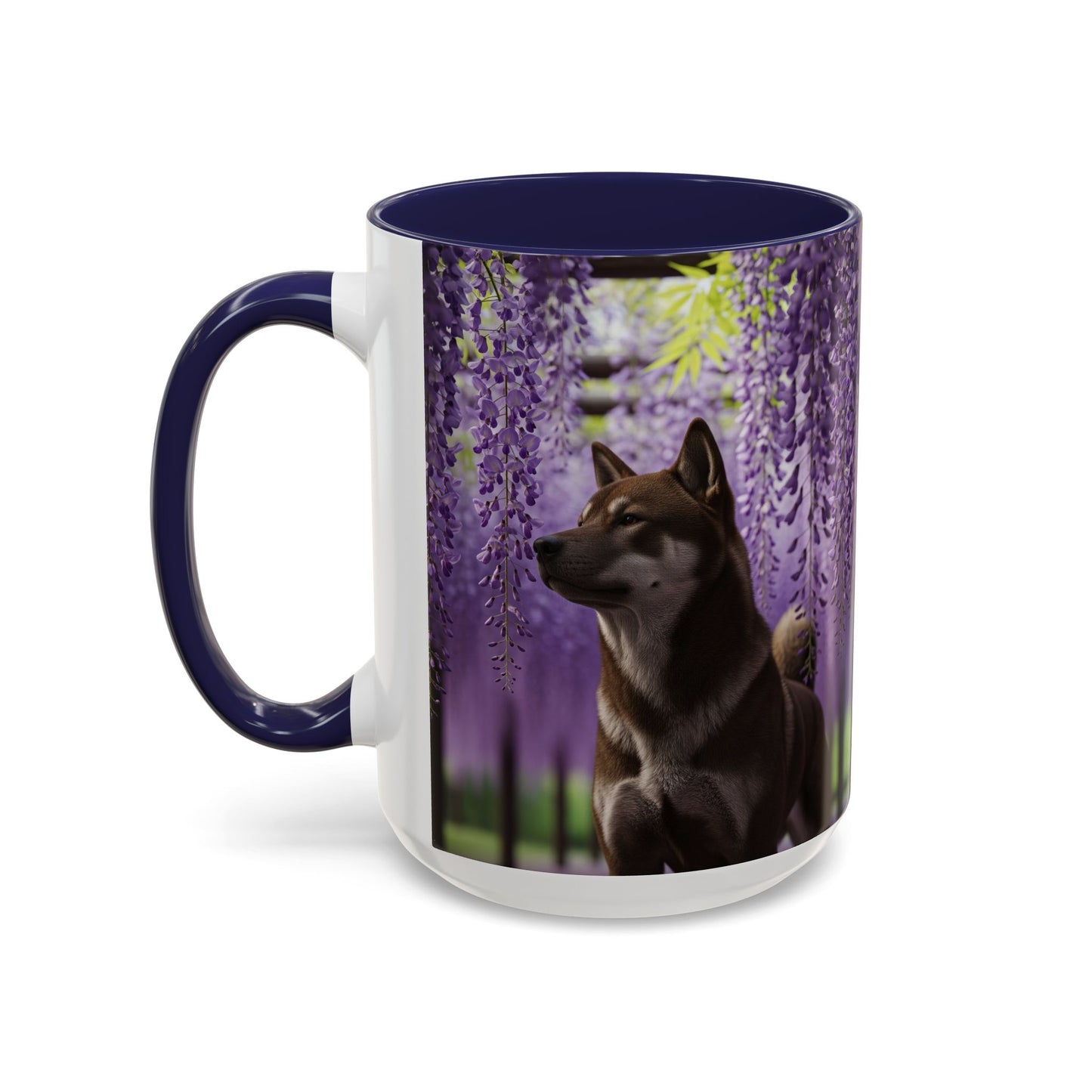 Mug à café Shikoku Accent - Cadeau idéal pour les amoureux des chiens
