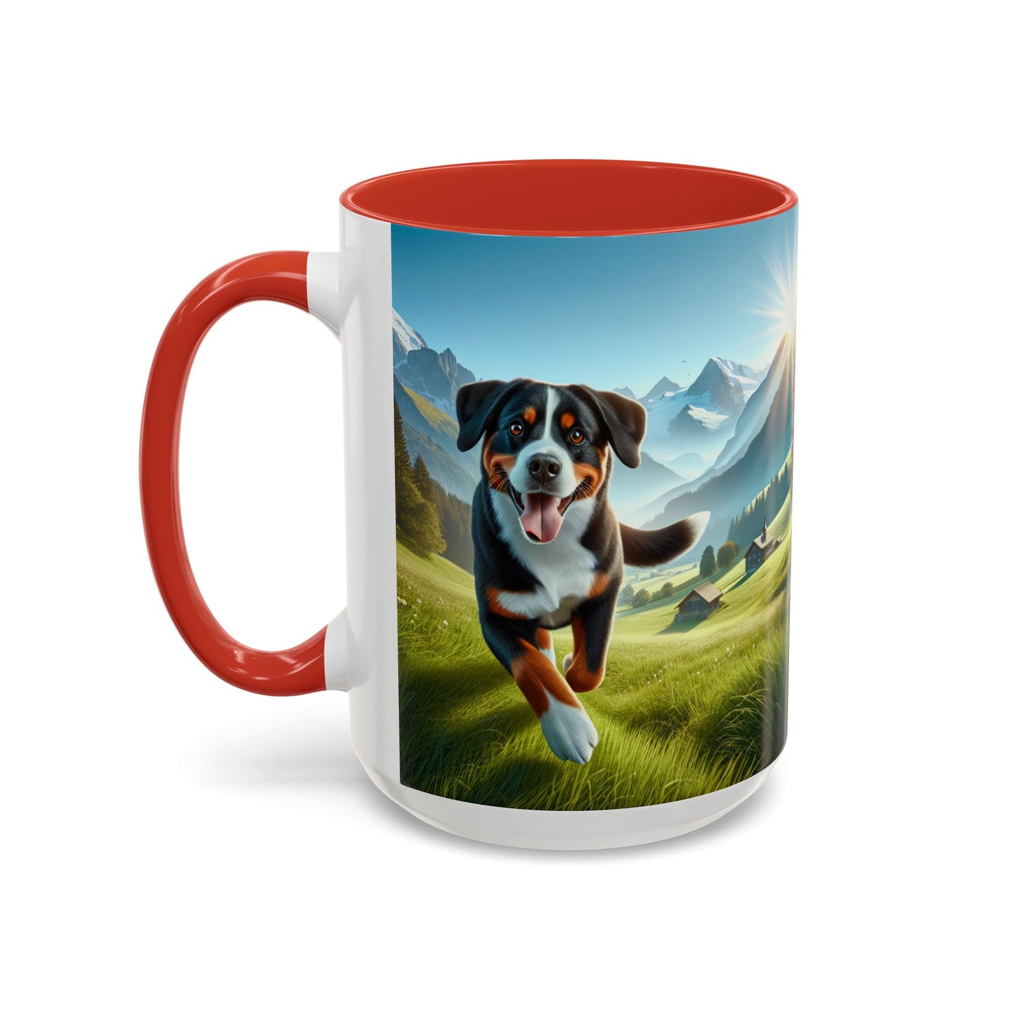 Entlebucher Mountain Dog Accent Coffee Mug - Perfect Gift for Dog Lovers