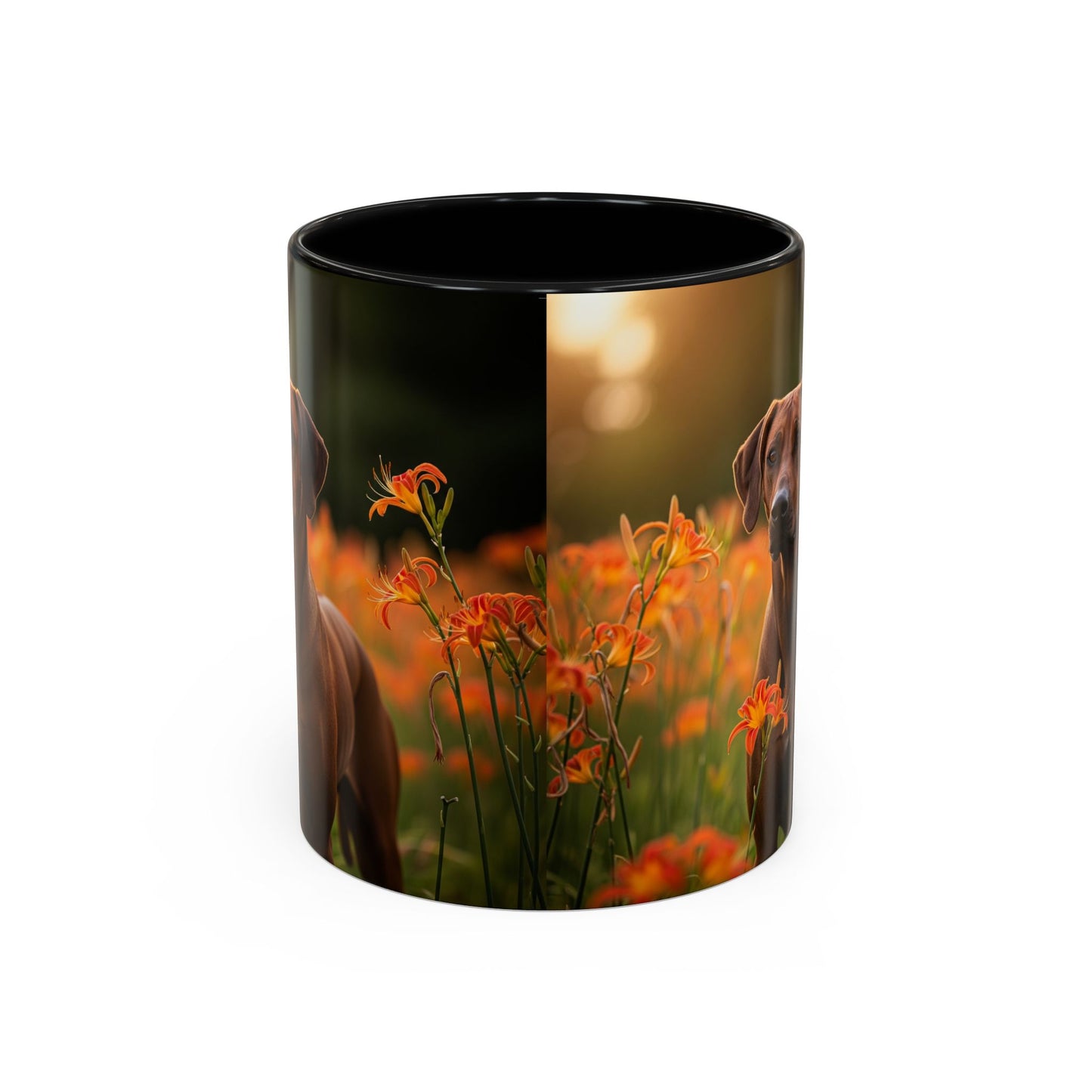 Taza de café con diseño de Rhodesian Ridgeback: el regalo perfecto para los amantes de los perros.