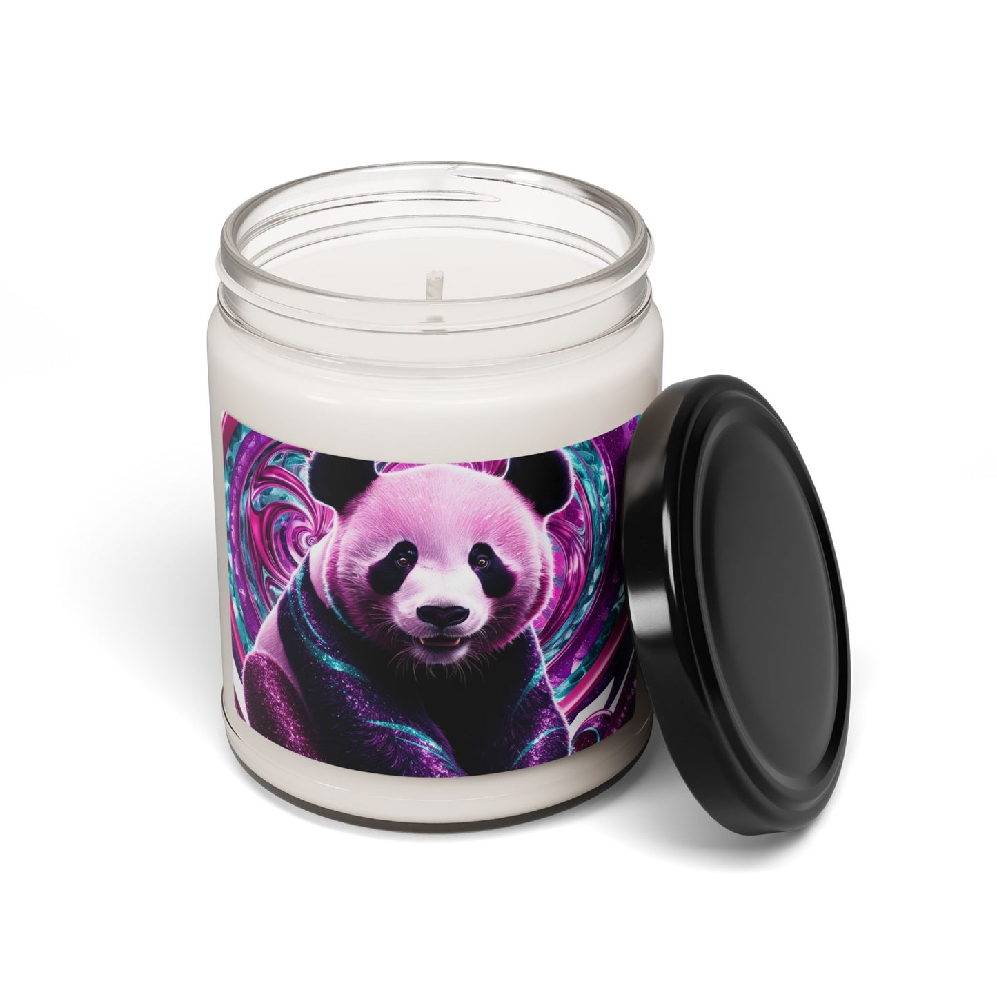 Psychedelic Panda- Scented Soy Candle, 9oz