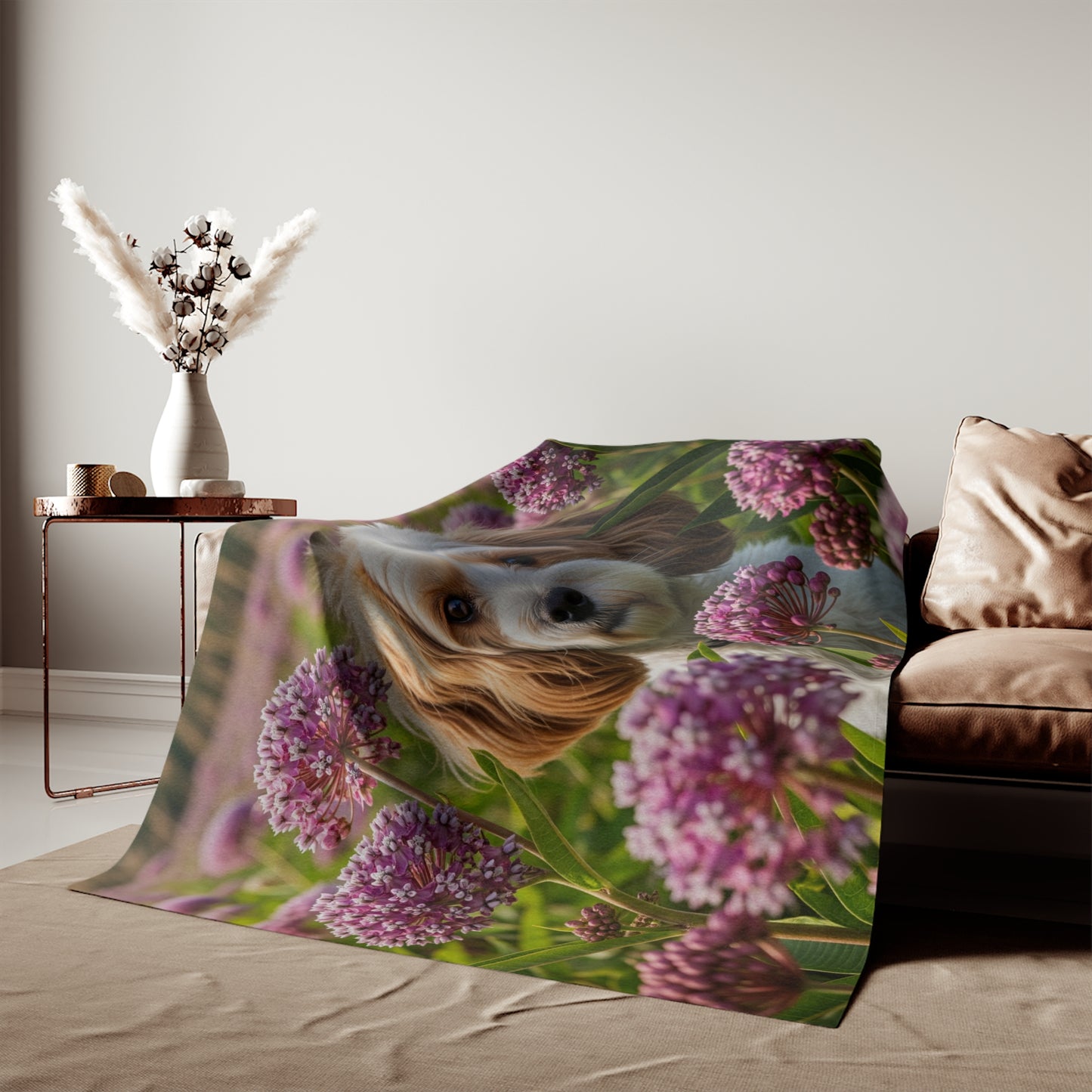 Cavachon Sweatshirt Blanket