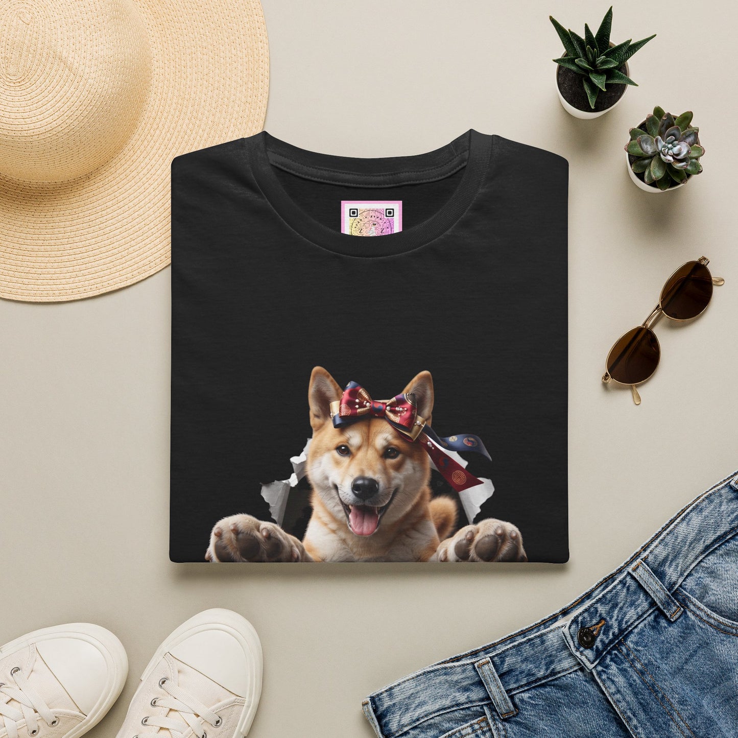 Korean Jindo Dog Tee Shirt