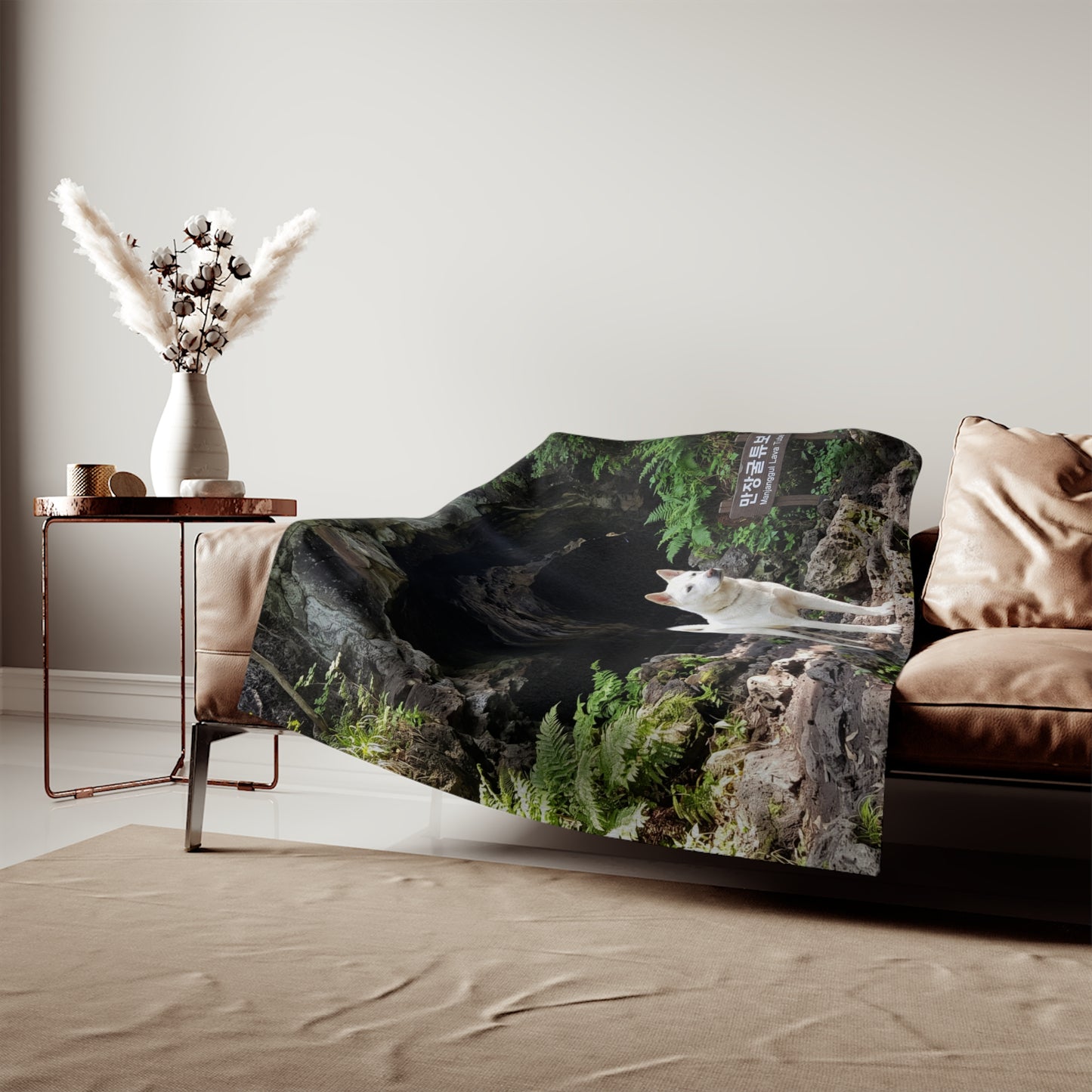 Korean Jindo Dog Blanket